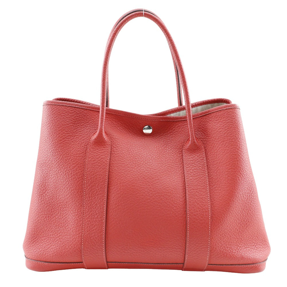Hermes Tote Bag Negonda Garden Party Pm Women Red I211824076