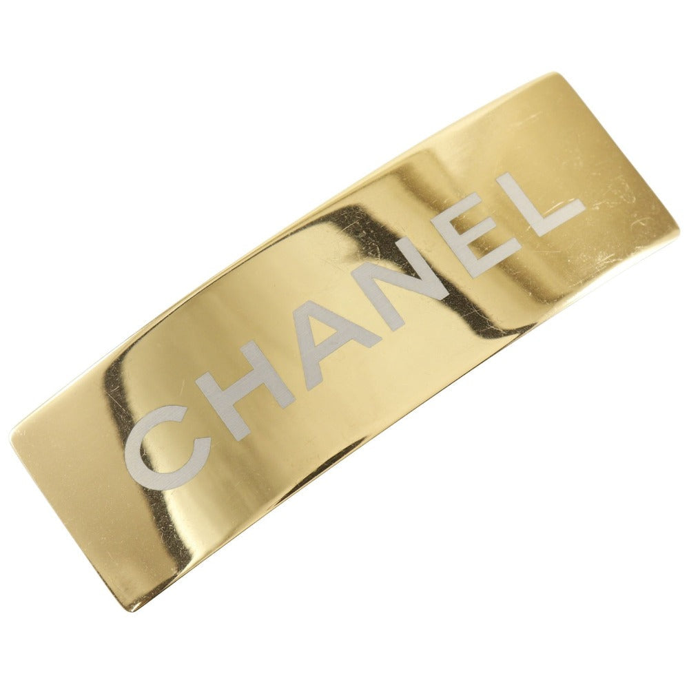 Chanel Logo Gold Plated Barrette Bag