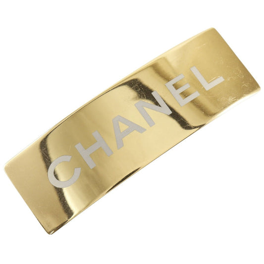 Chanel Logo Gold Plated Barrette Bag