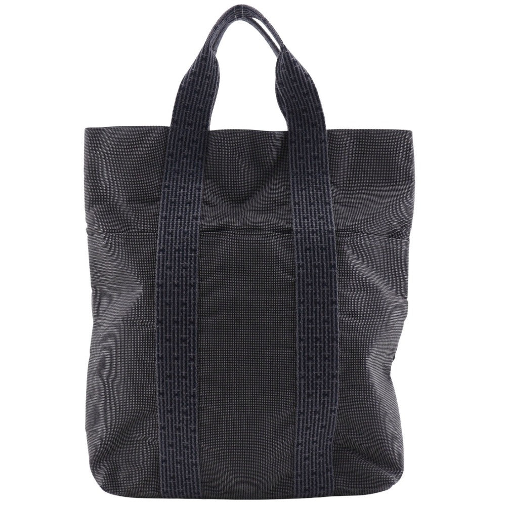 Gray Tote Bag Her Line Cabas Mens(Unisex) Canvas Nylon