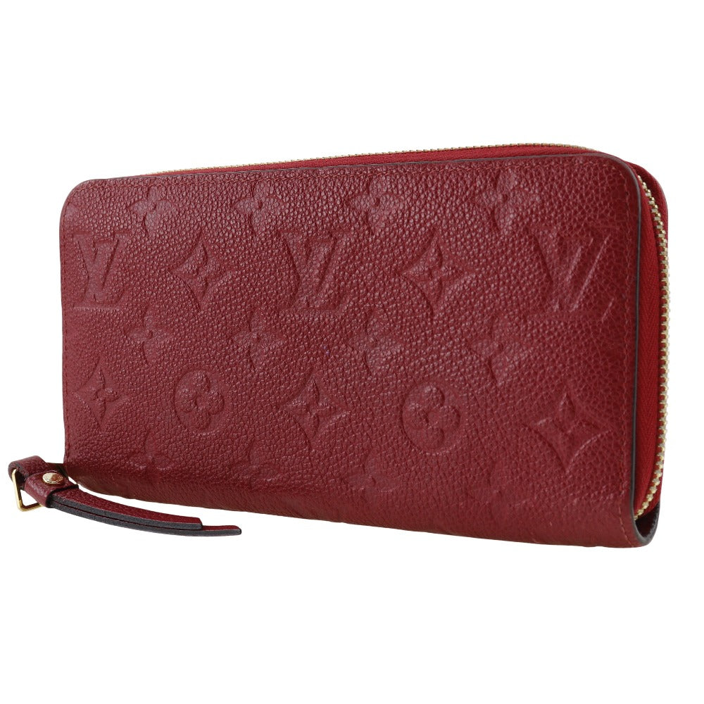 Louis Vuitton Long Purse M60737 Ann Platt Monogram Red Wallet Case