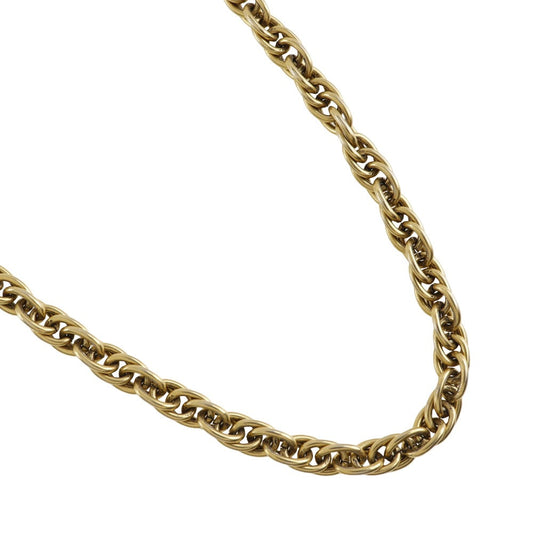 Chanel   Long Chain Necklace Gold Plated