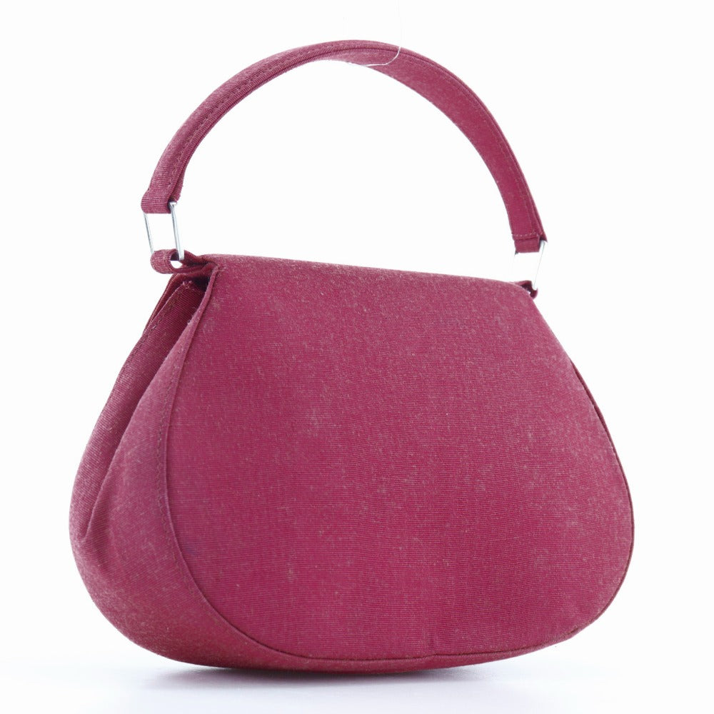 Chanel cotton Party Coco Handle Pink Mini Bag