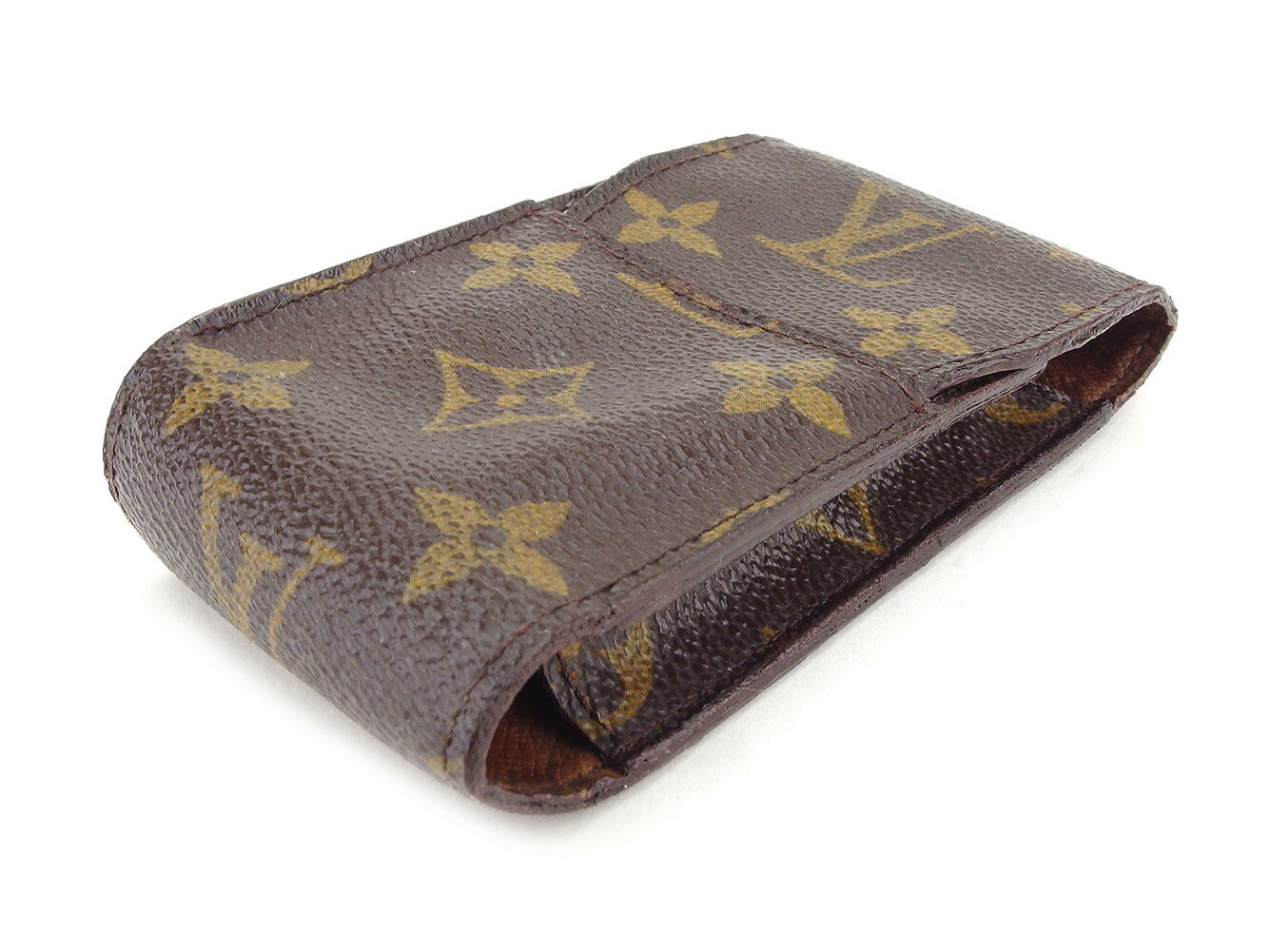 Louis Vuitton Cigarette M63024 Etui cigarette Brown Handbag I527