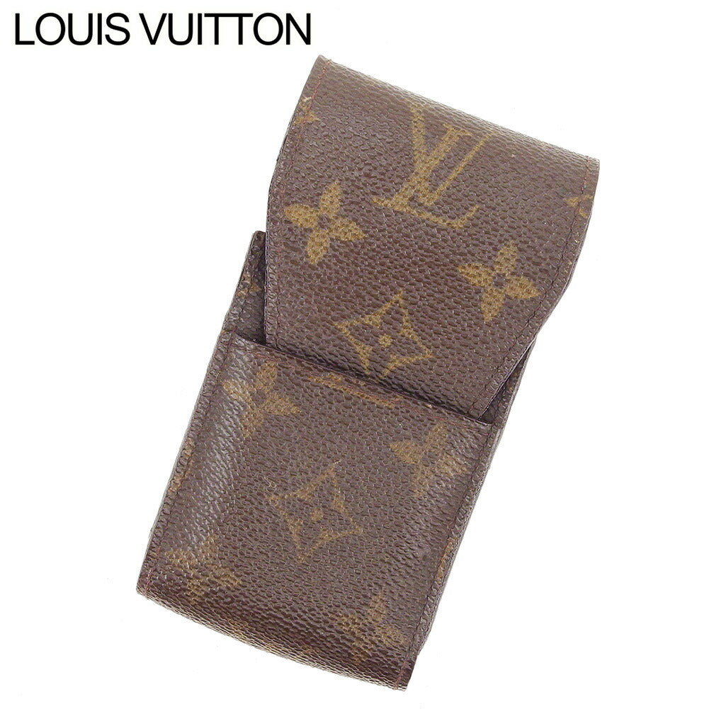 Louis Vuitton Cigarette M63024 Etui cigarette Brown Handbag I528