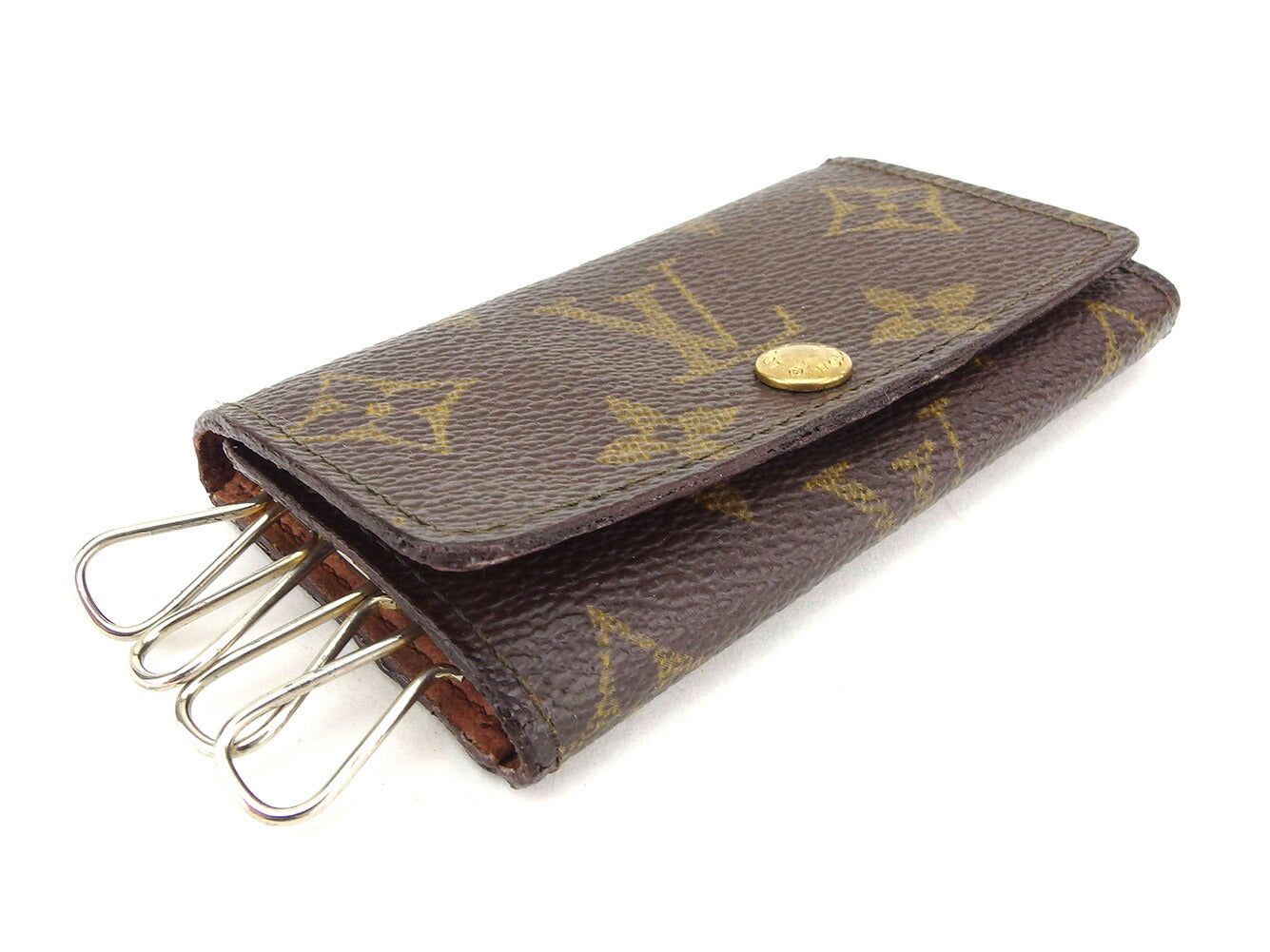 Louis Vuitton Key holder M62631 Multicles4 Brown Key Chain I531