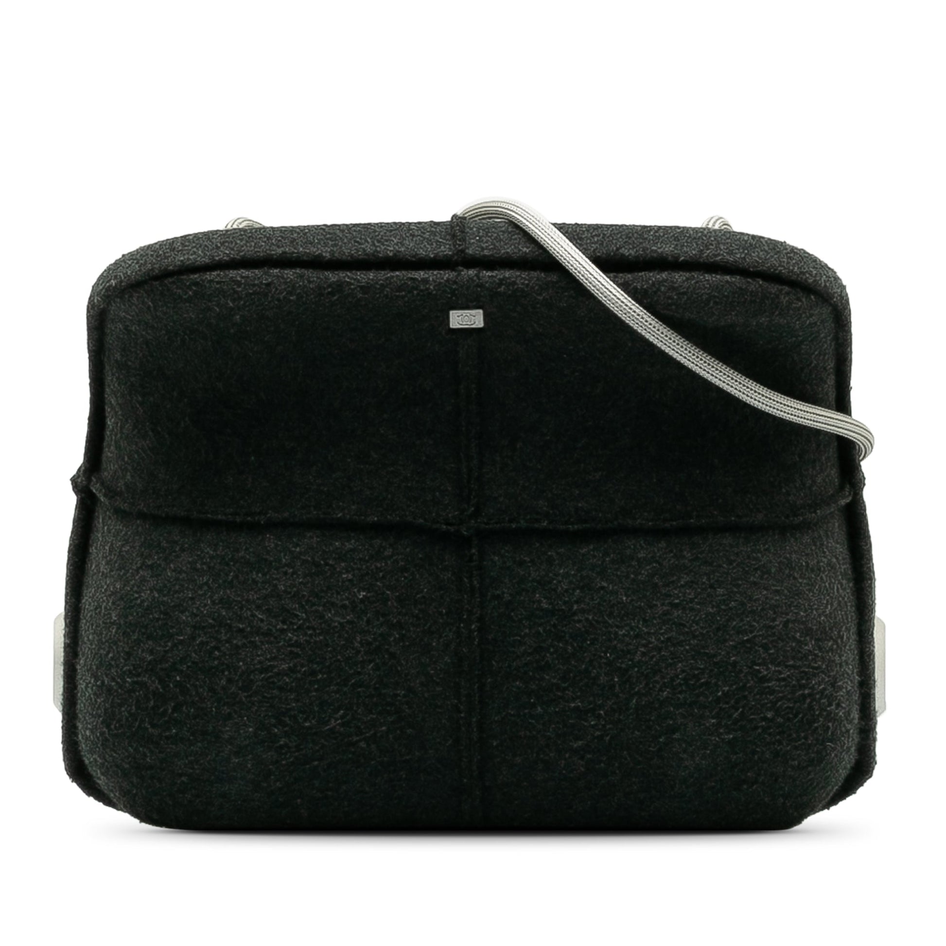 CHANEL Millennium Felt Crossbody Bag