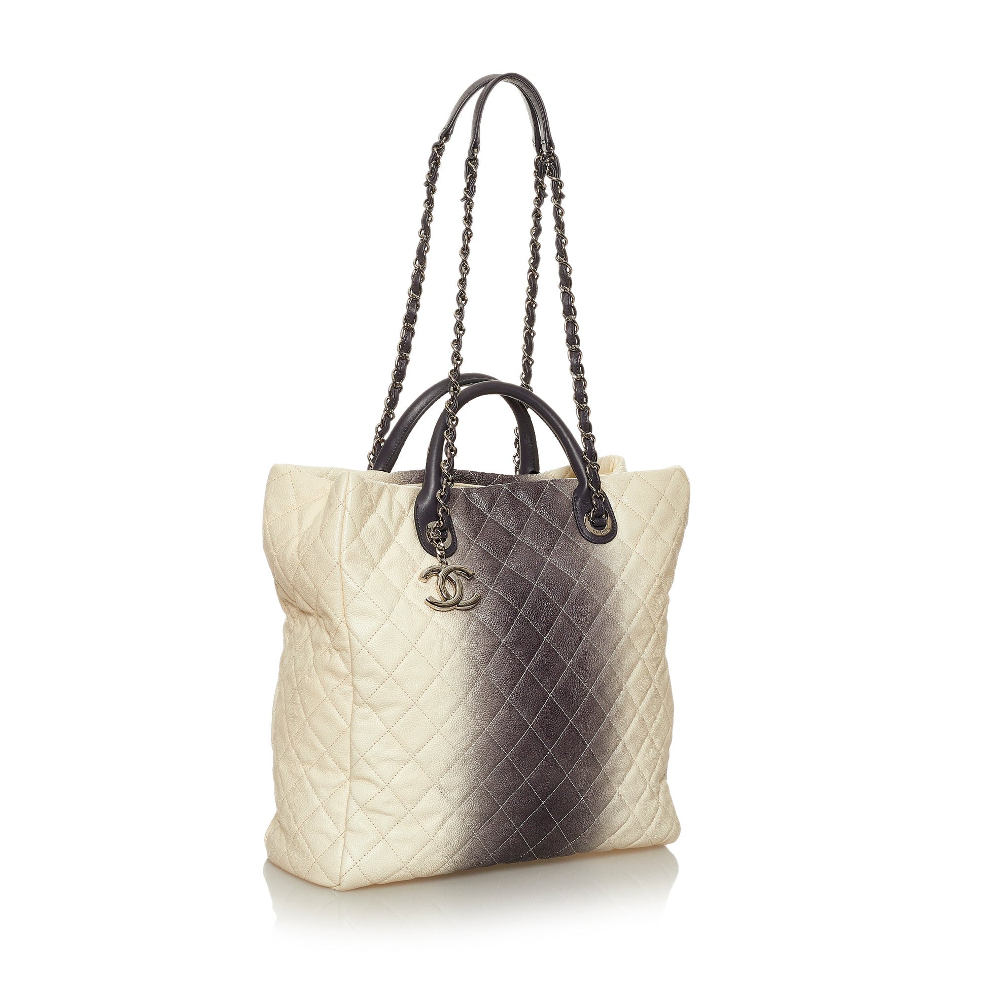 Chanel Matelasse Ombre Leather Tote Bag