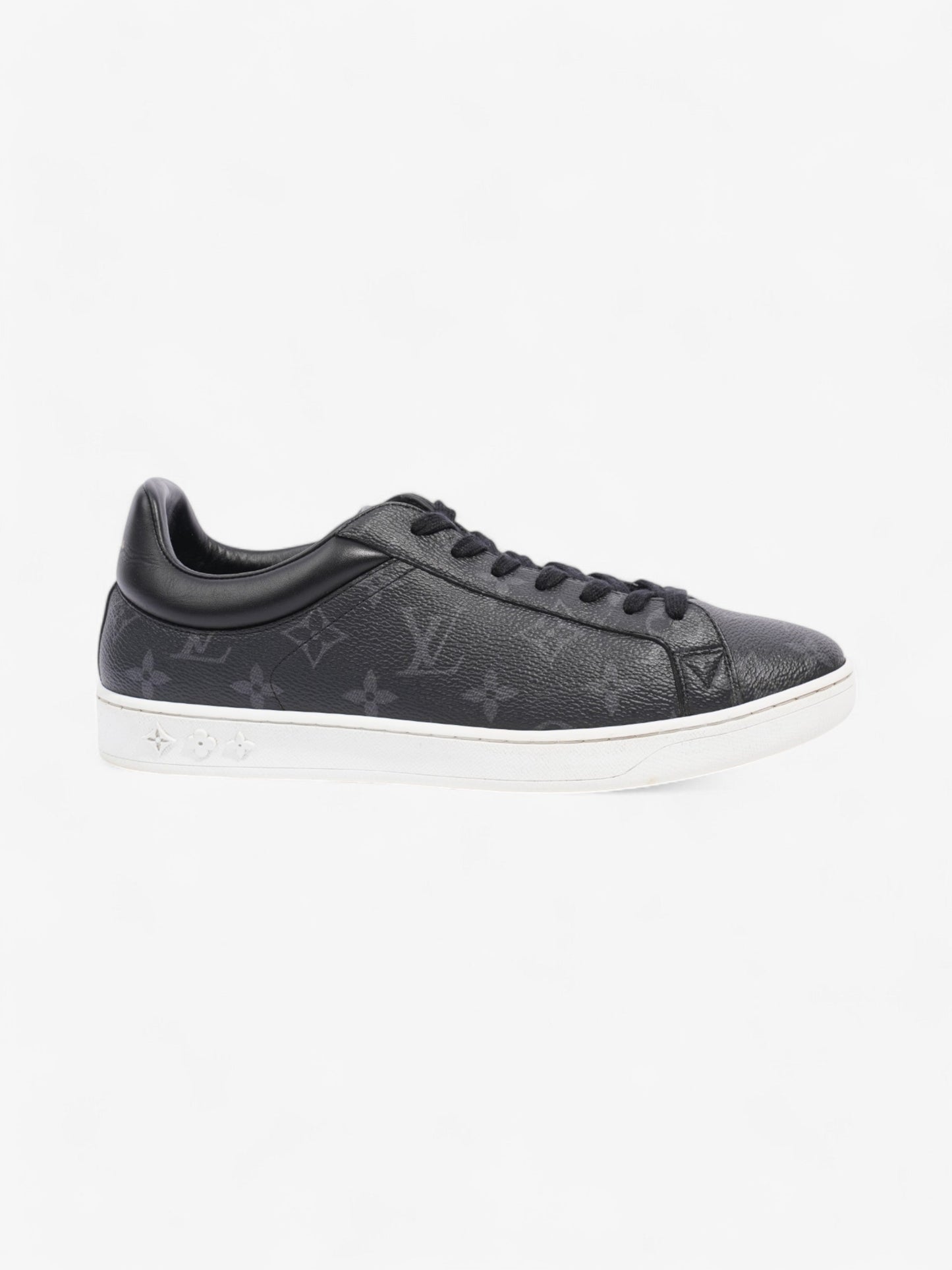 Louis Vuitton Luxembourg Sneaker EU 40.5 UK Leather Black Grey Shoes