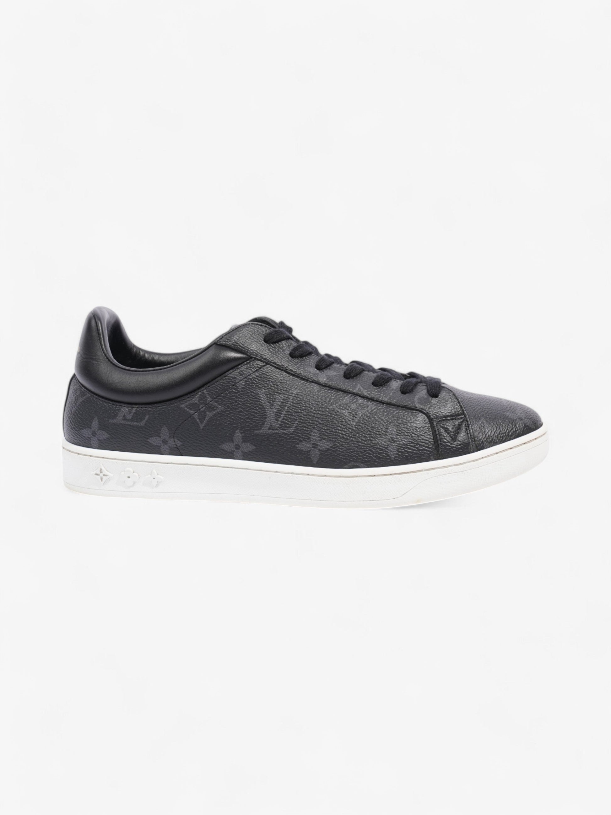 Louis Vuitton Luxembourg Sneaker EU 40.5 UK Leather Black Grey Shoes