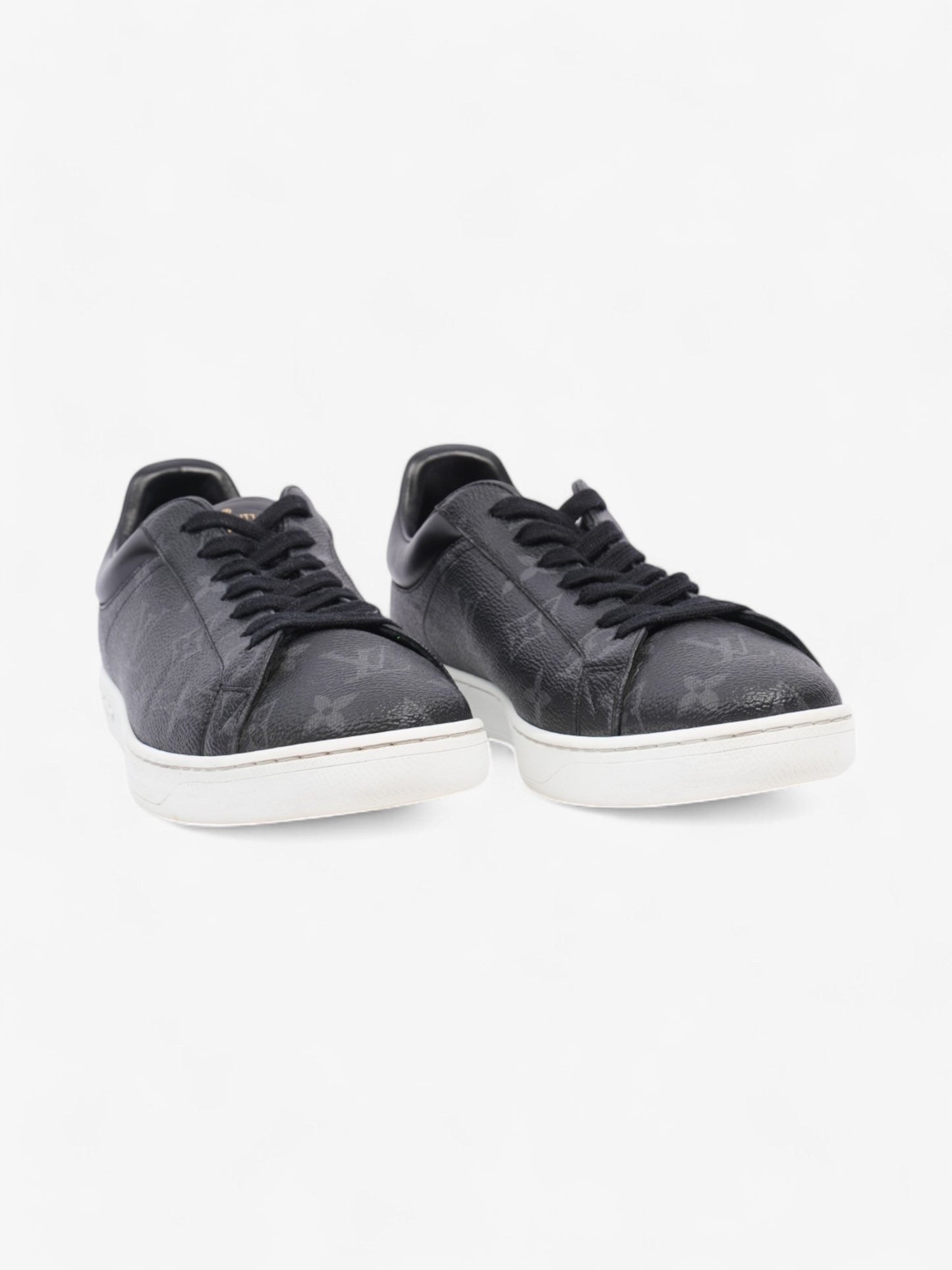 Louis Vuitton Luxembourg Sneaker EU 40.5 UK Leather Black Grey Shoes