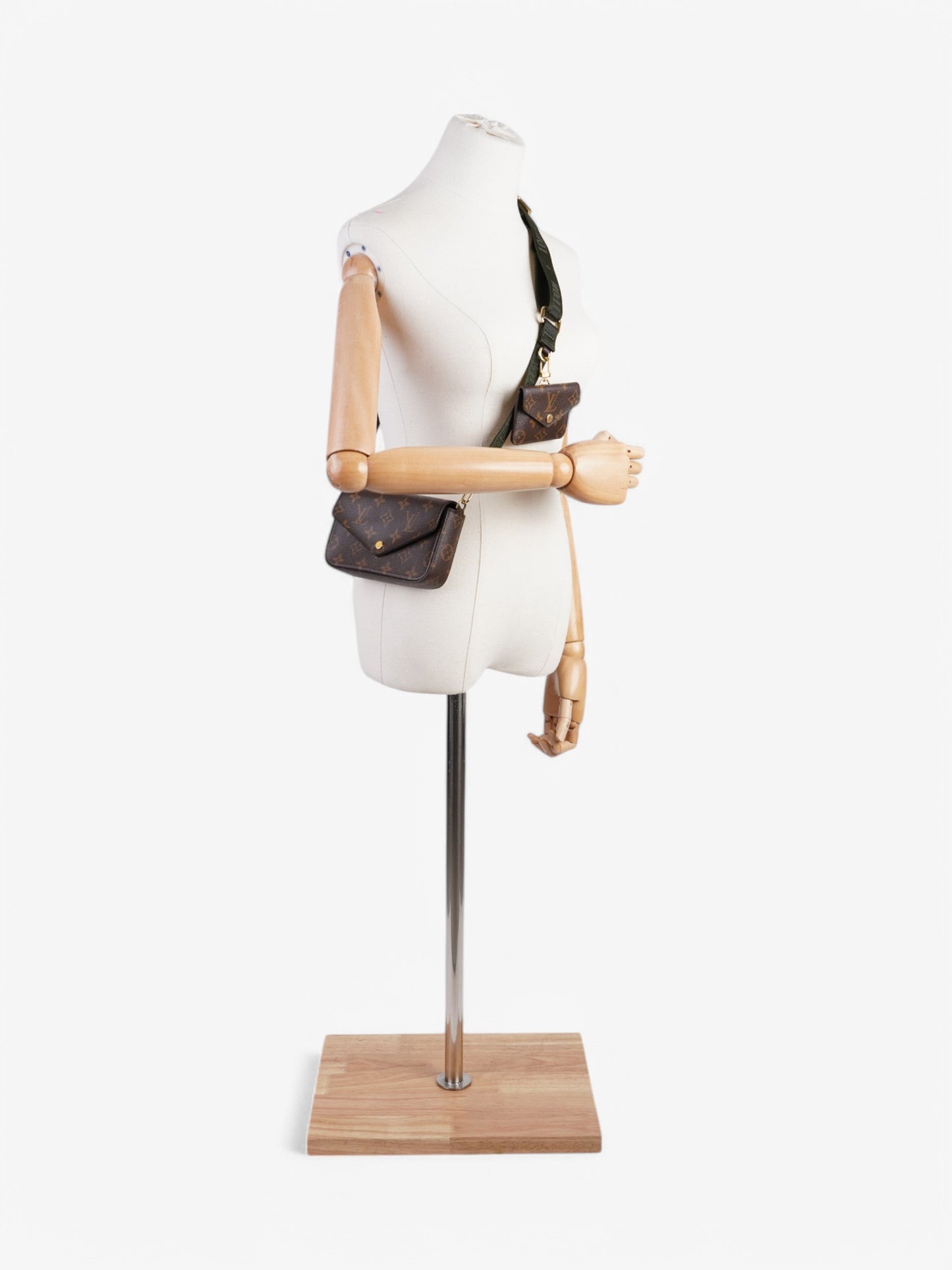 Louis Vuitton Felicie Go Coated Monogram Canvas Coated Canvas Apparel