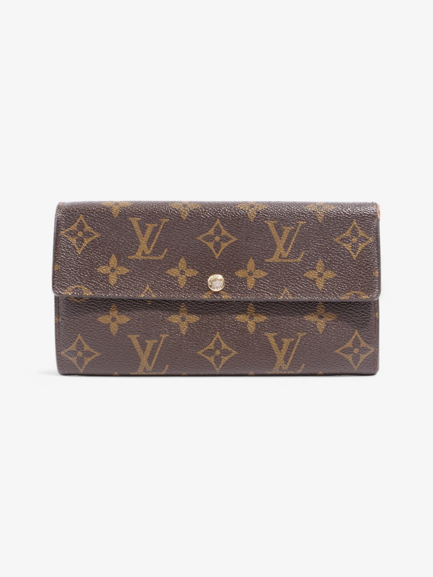 Louis Vuitton Sarah Coated Monogram Canvas Coated Canvas Wallet Case Canvas 12