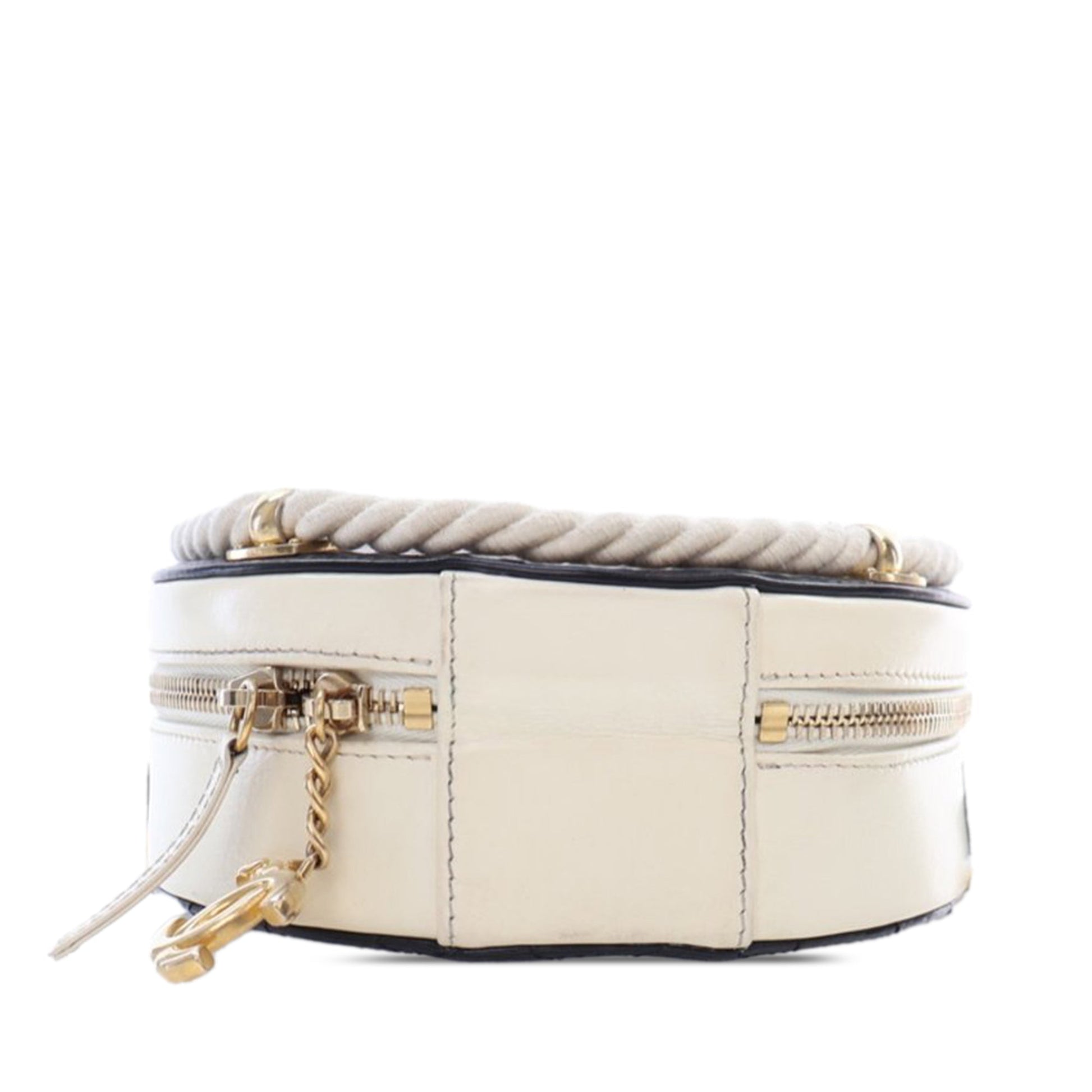 Black Chanel Calfskin En Vogue Round Crossbody