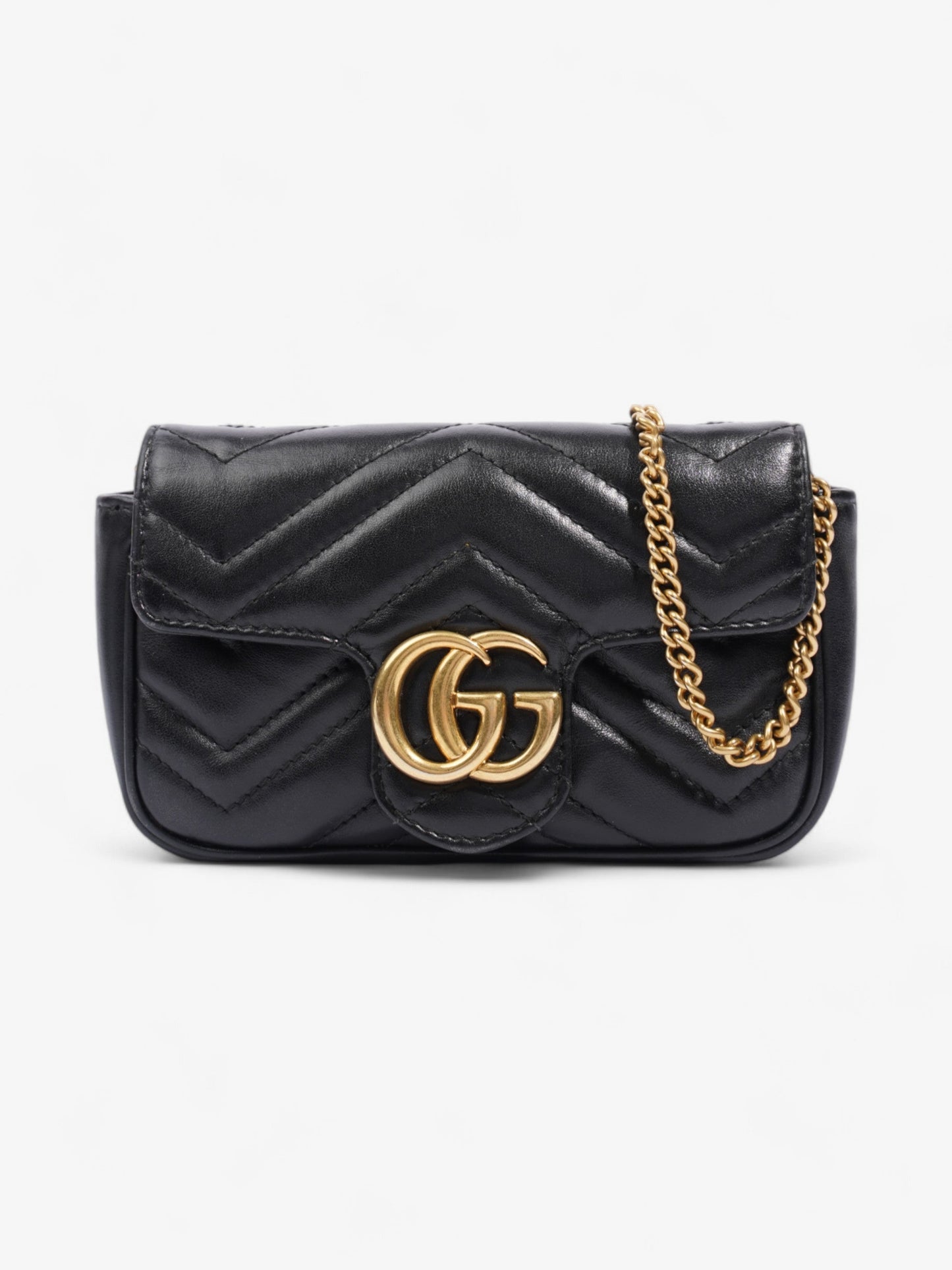 Gucci Marmont Super Mini Crossbody Bag Leather Matelasse Mini 2