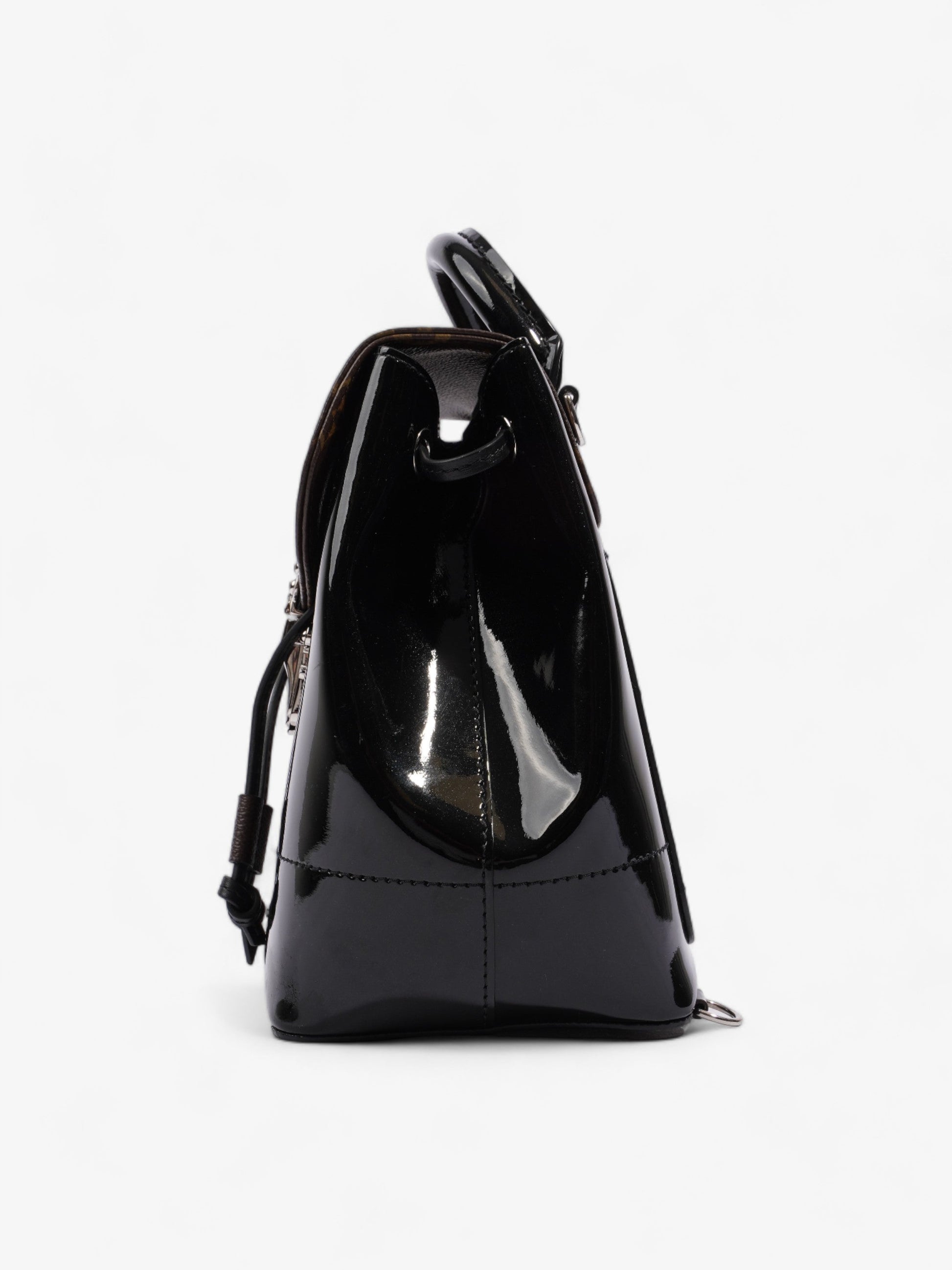 Louis Vuitton Springs Patent Monogram Leather Black Jewelry