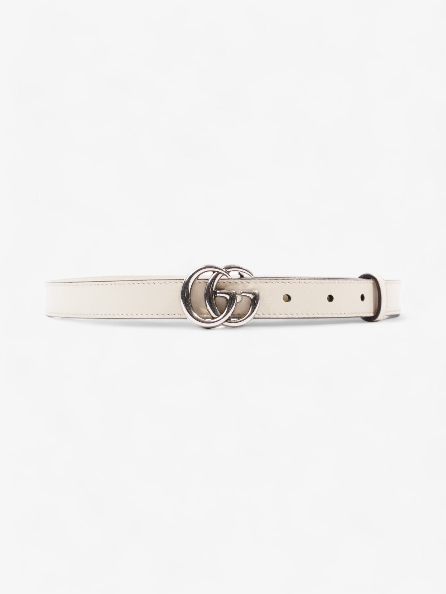 Gucci Marmont Thin Belt Handbag Leather White Accessory