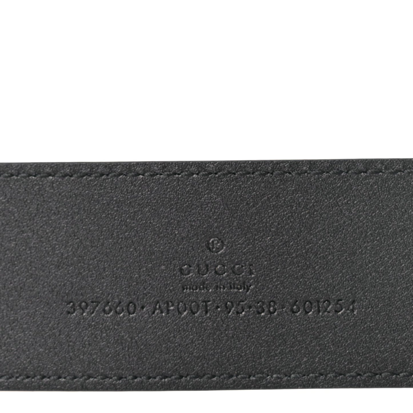 Gucci Calfskin Double G 40mm Belt 95 38 Black