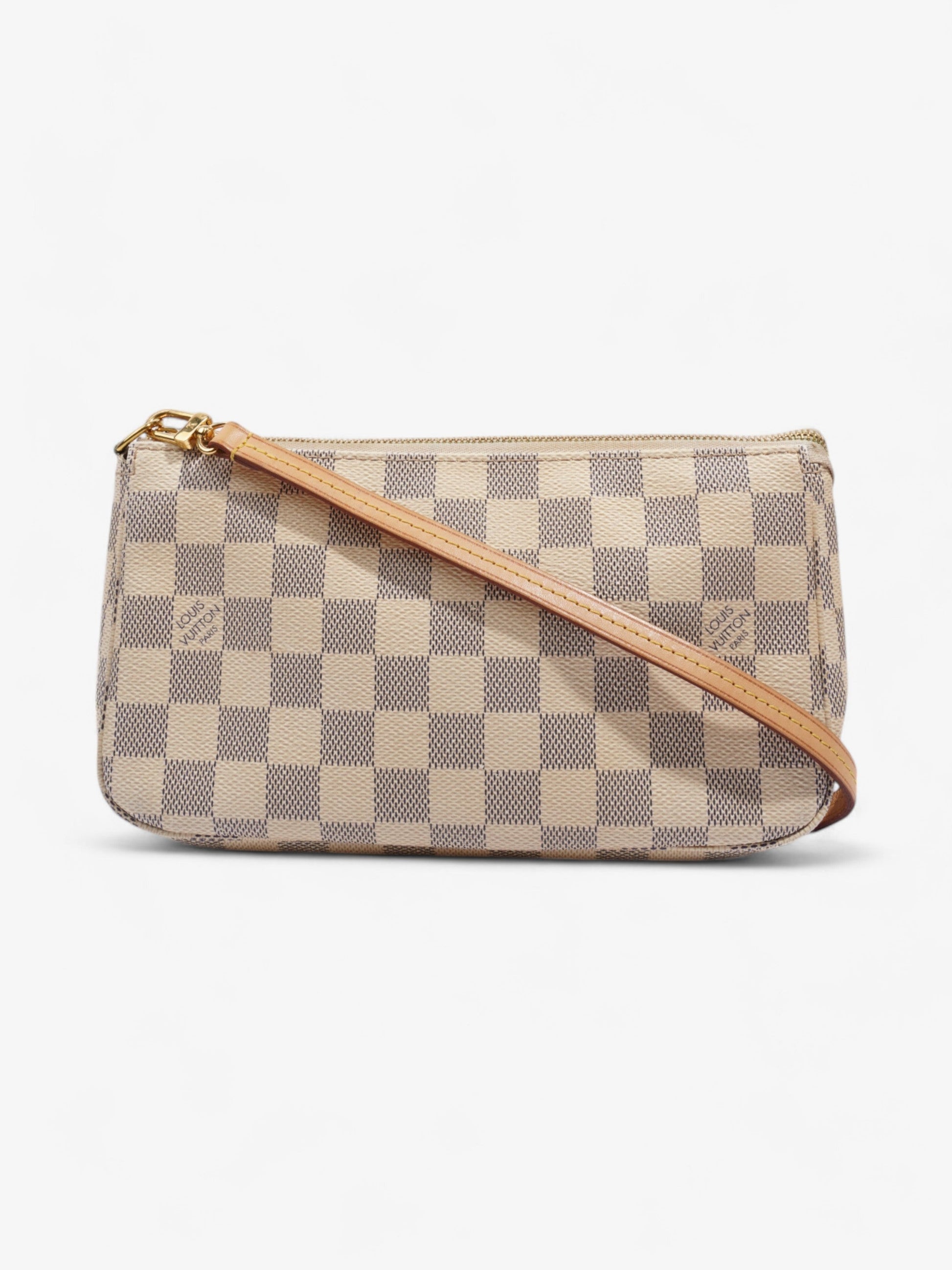 Louis Vuitton Pochette Accessoires Azur Coated Damier Canvas Coated Canvas Apparel