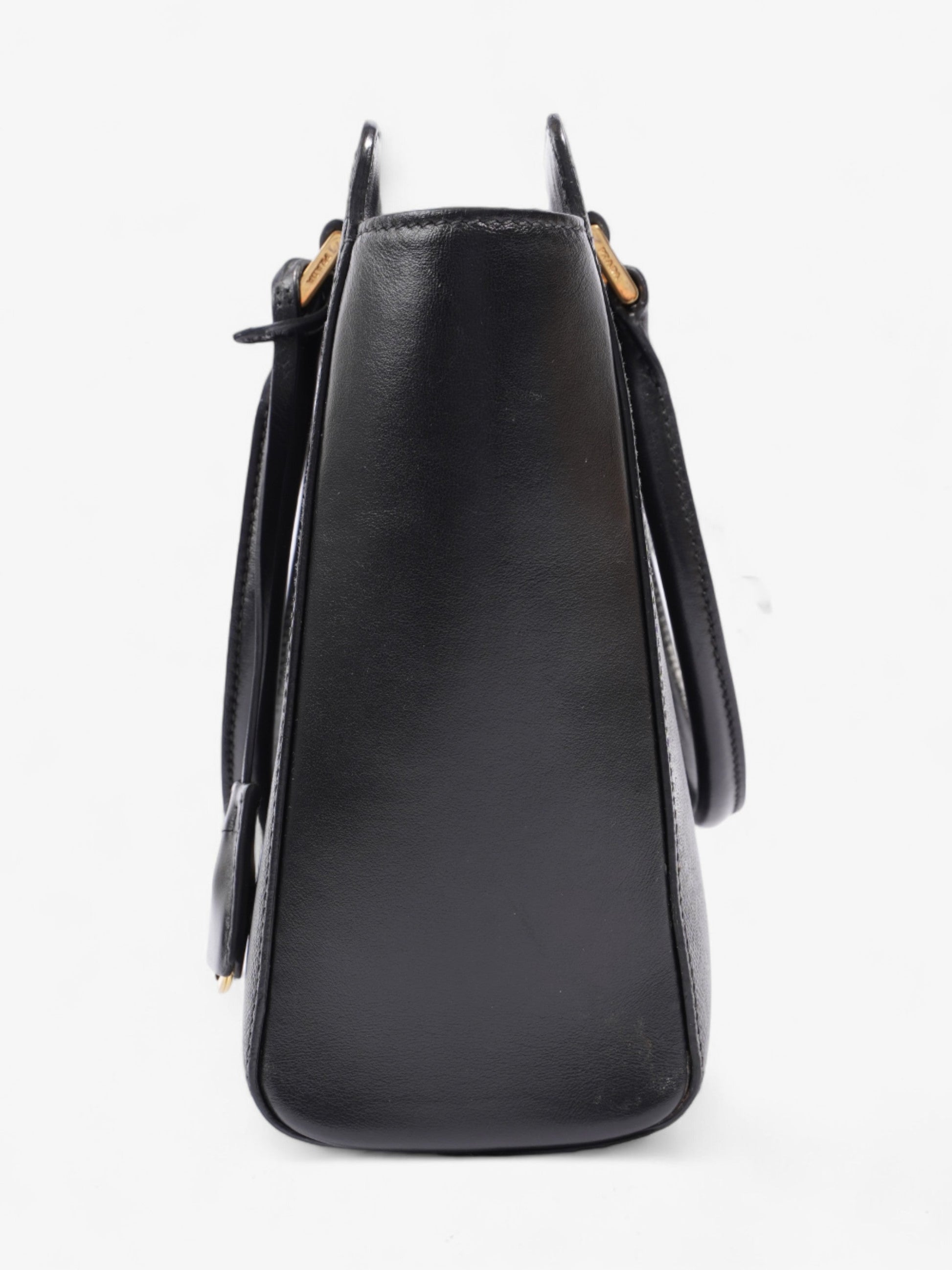 Prada Galleria Tote Leather Saffiano Black Tote Bag
