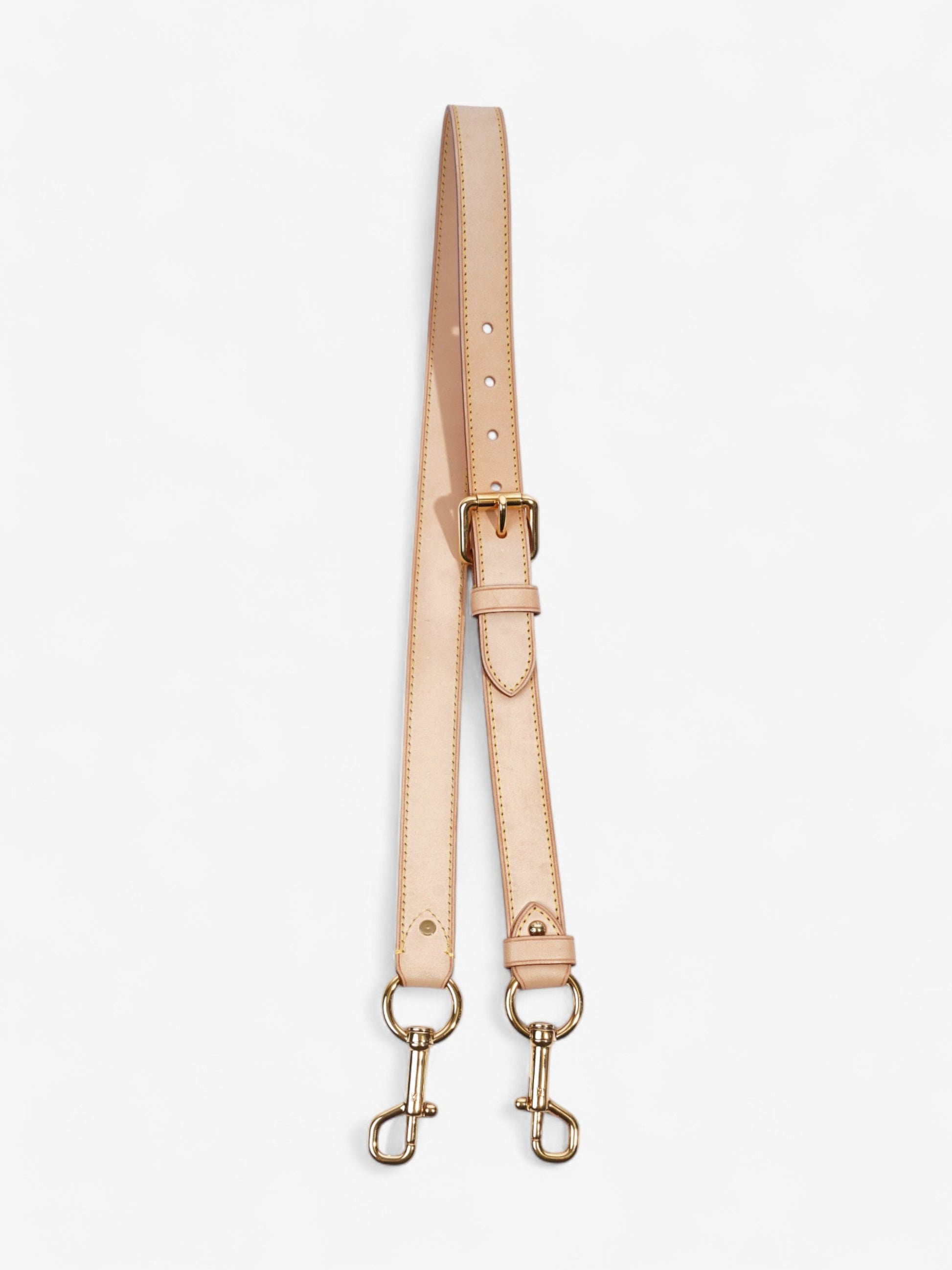 Louis Vuitton Adjustable Raw Vachetta Leather Shoulder Bag