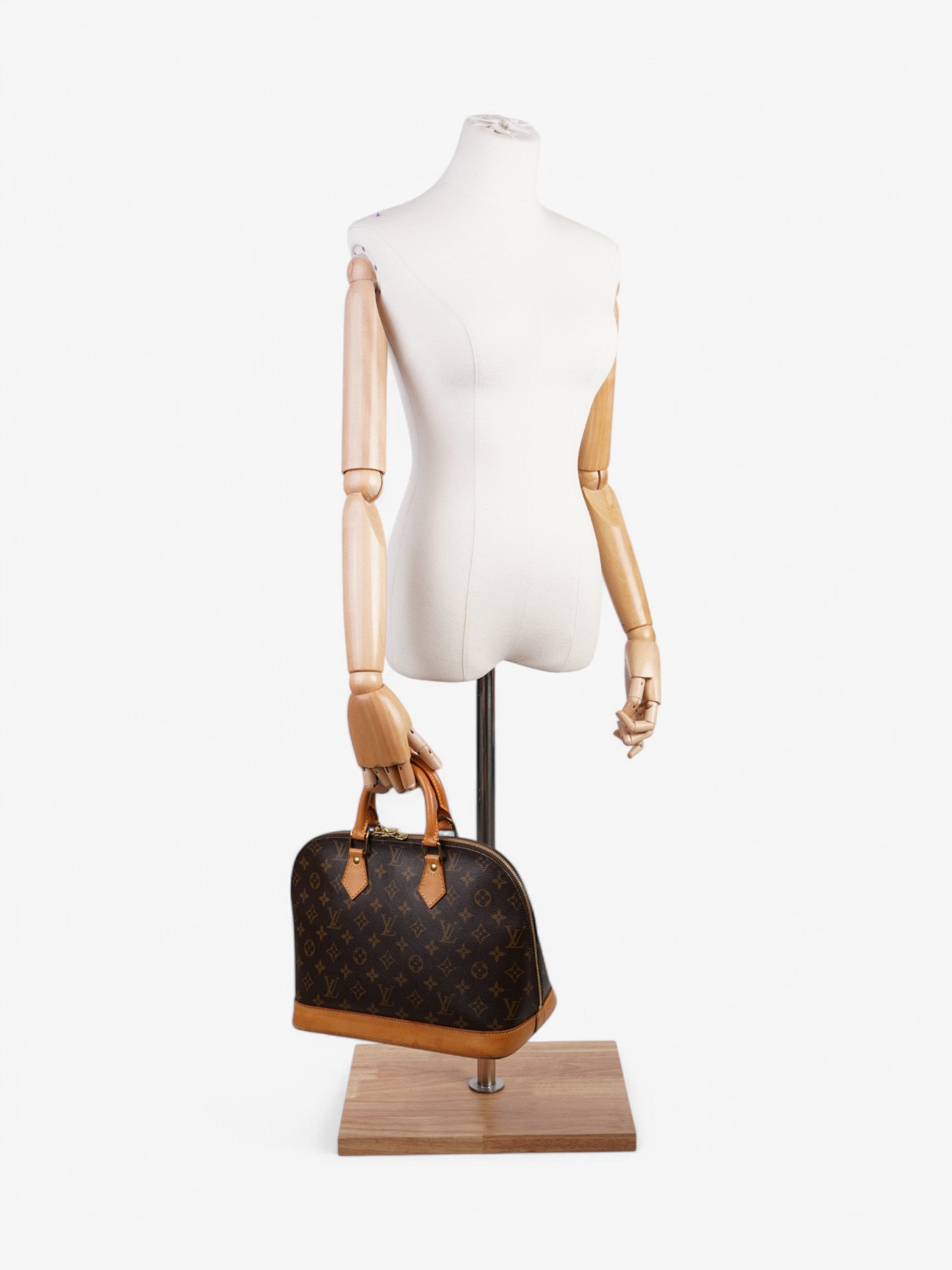 Louis Vuitton Alma Coated PM Monogram Canvas Coated Canvas Apparel Pm 60