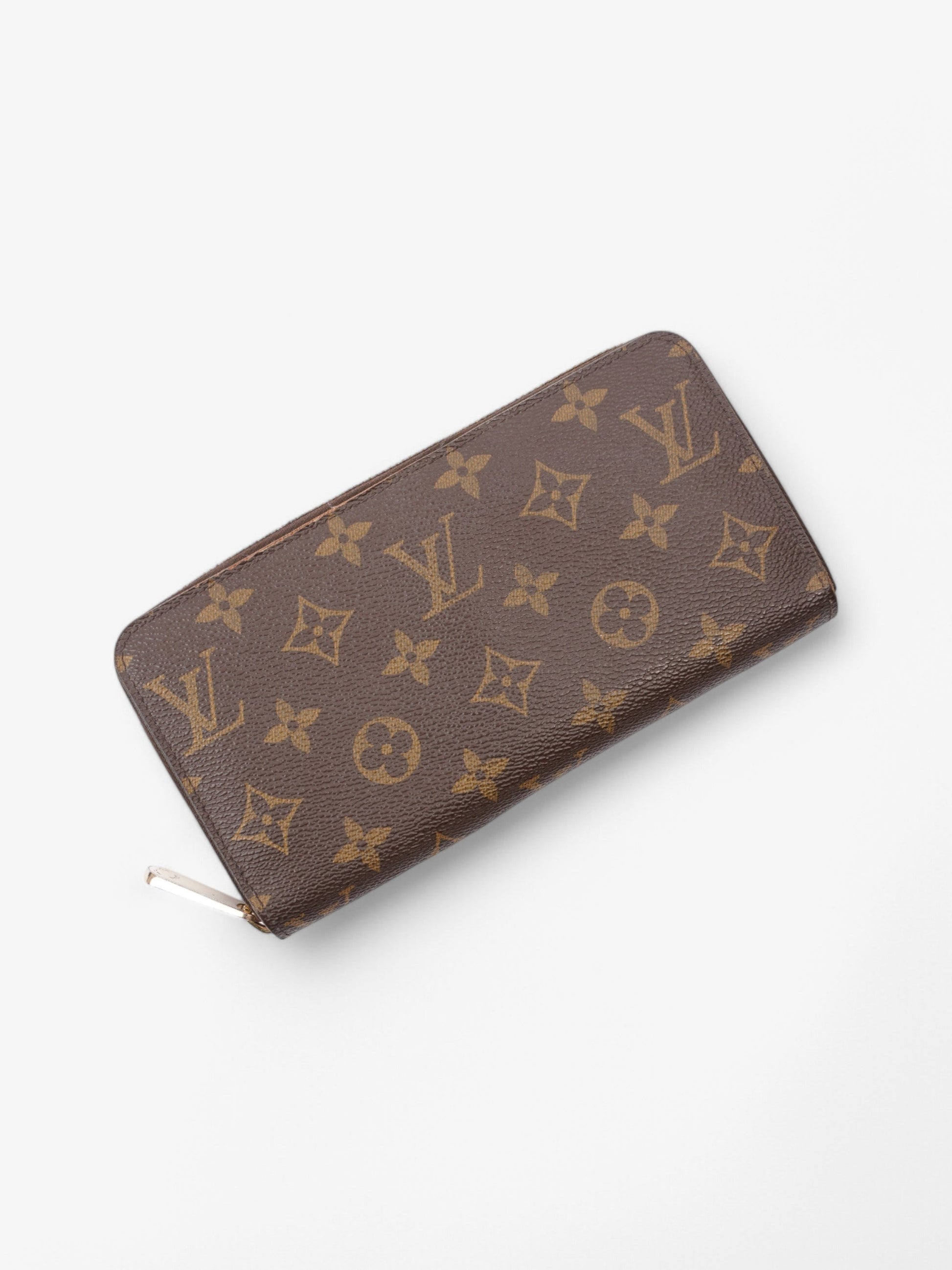 Louis Vuitton Zippy Coated Monogram Canvas Coated Canvas Wallet Case Canvas 21