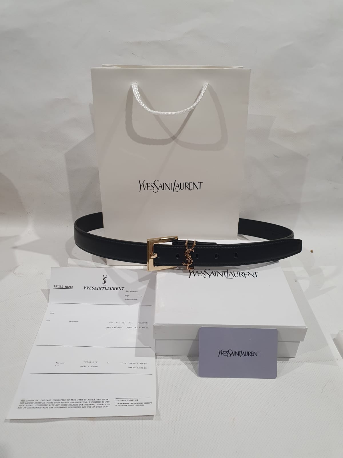 YSL Saint Laurent Ysl Saint Laurent Ysl Belt Travel Bag