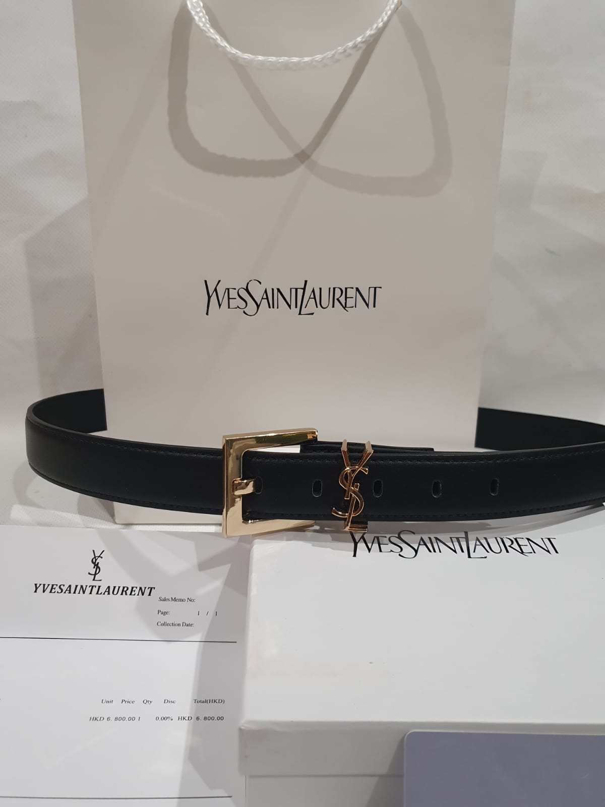YSL Saint Laurent Ysl Saint Laurent Ysl Belt Travel Bag