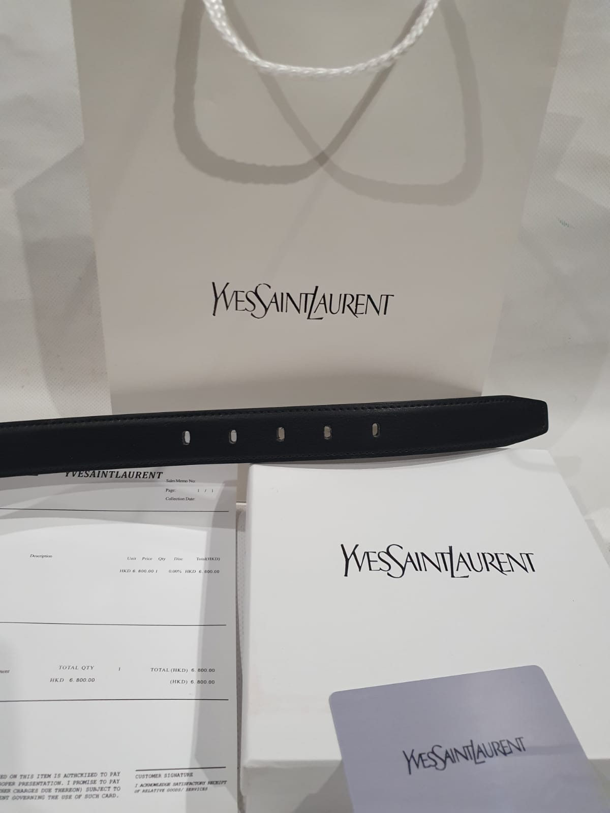 YSL Saint Laurent Ysl Saint Laurent Ysl Belt Travel Bag