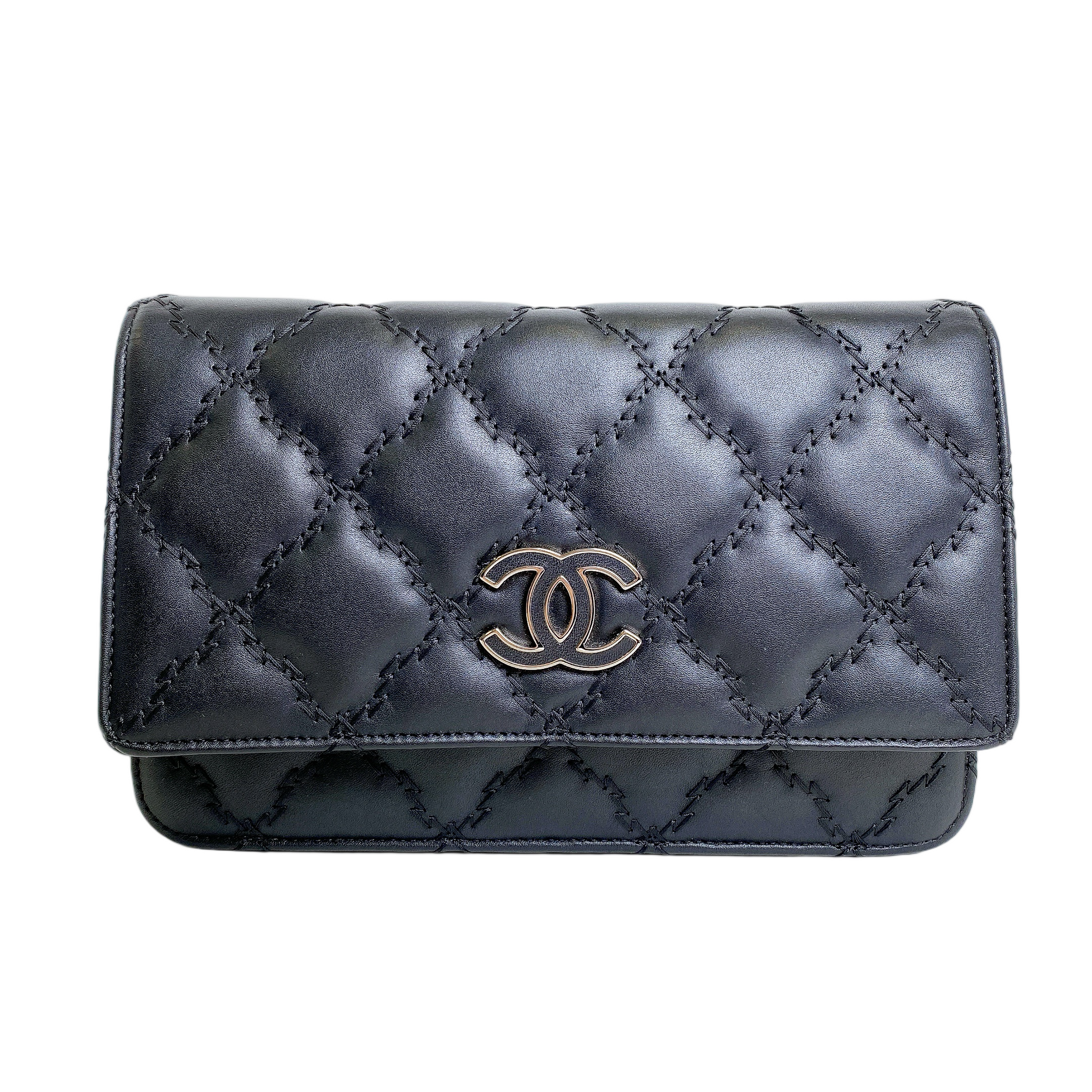 Chanel Puffy Quilting WOC Handbag
