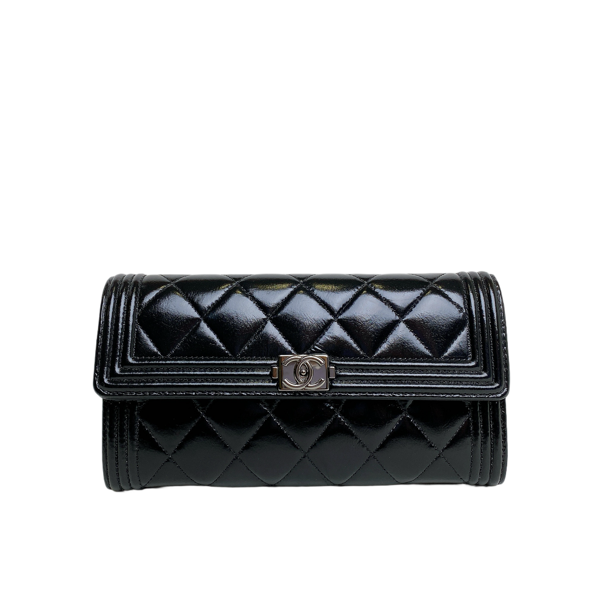 Chanel Boy Long Wallet Handbag