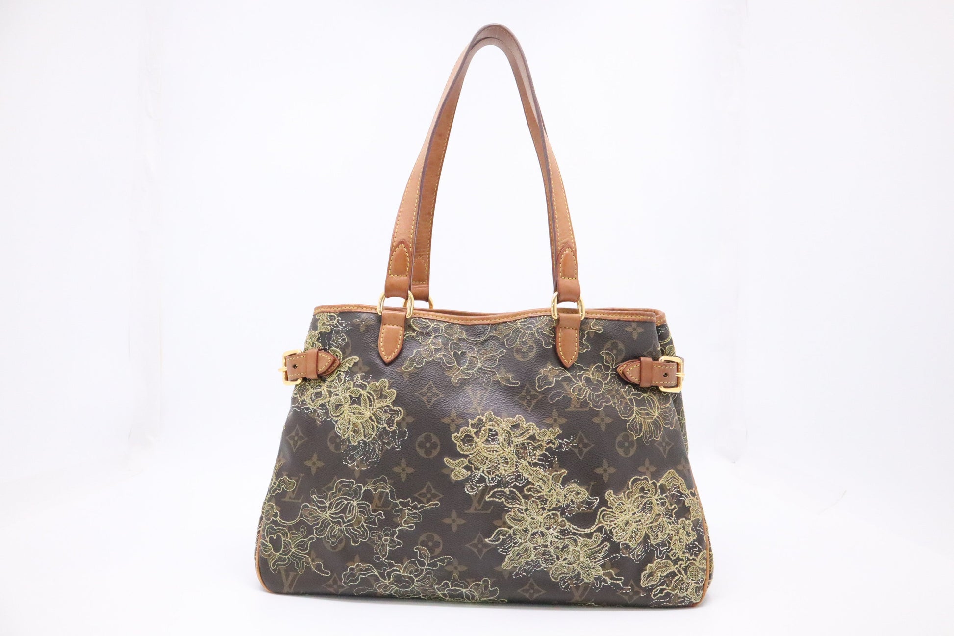 Louis Vuitton Batignolles Horizontal Dentelle Monogram Canvas Handbag