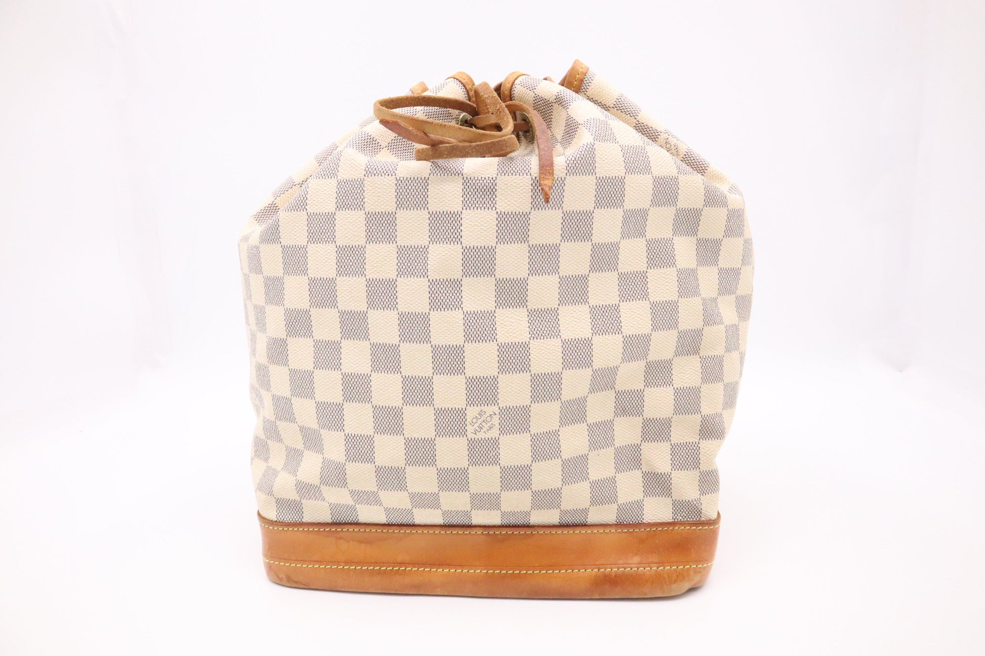 Louis Vuitton Noe Azur Damier Canvas Handbag