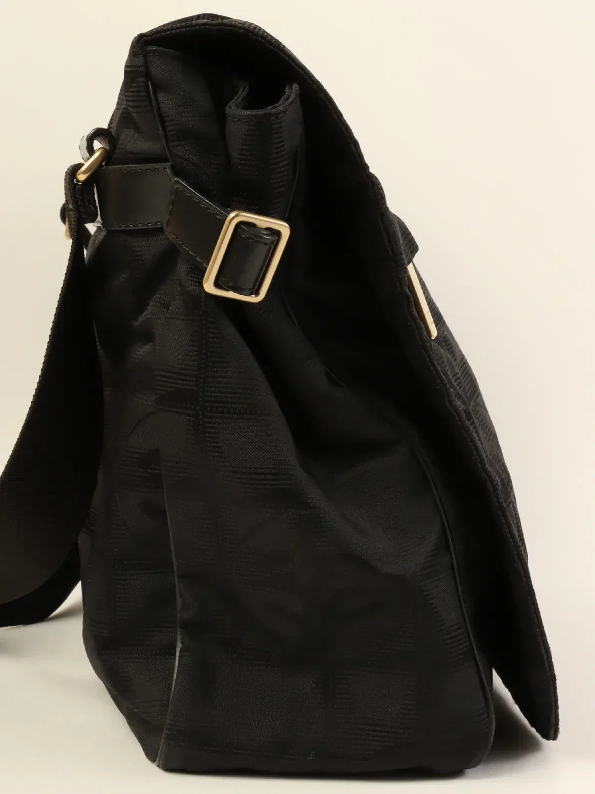 Chanel Around  Made New Travel Nylon Shoulder Bag Black