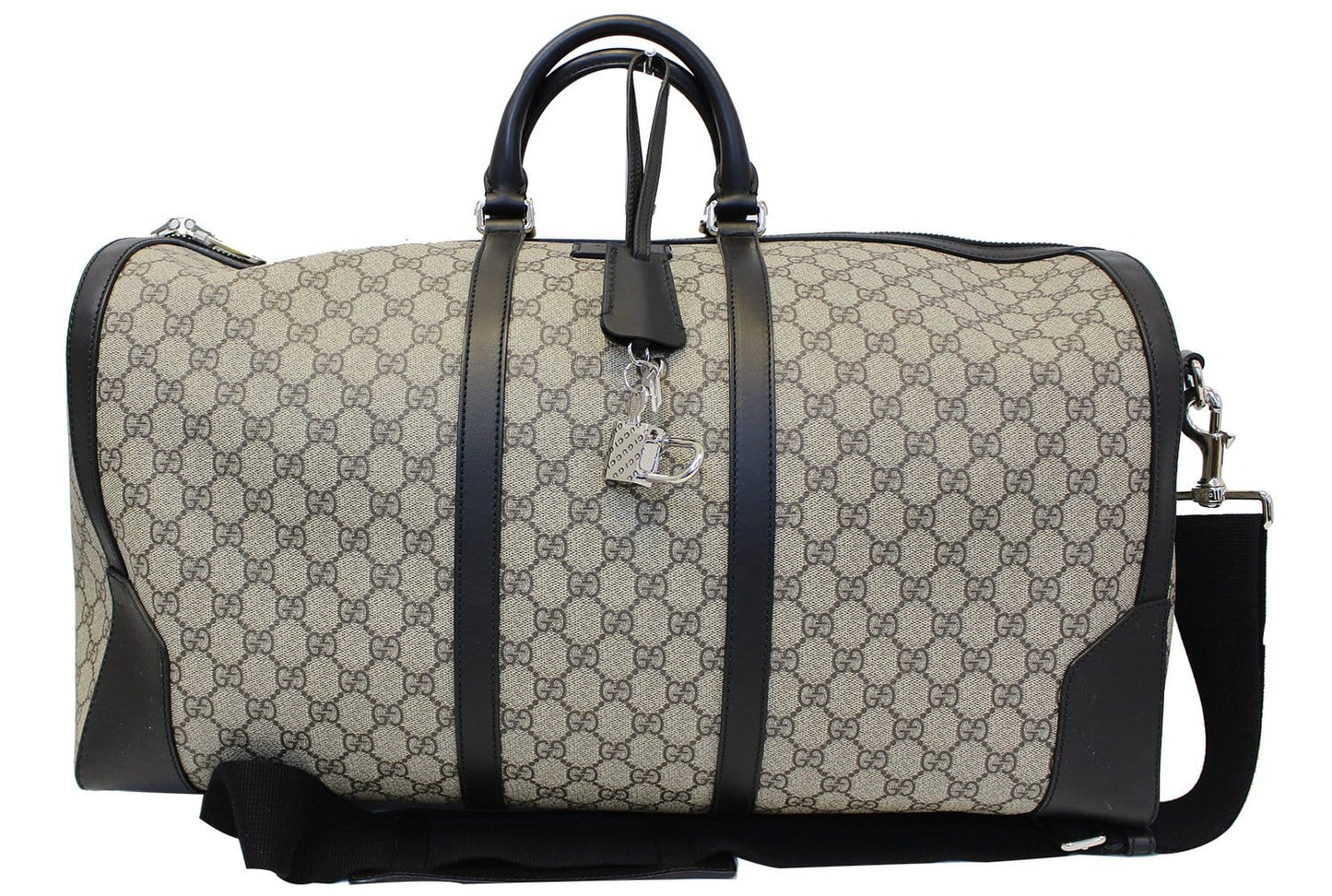 Gucci Supreme Duffle Travel Bag Canvas Monogram