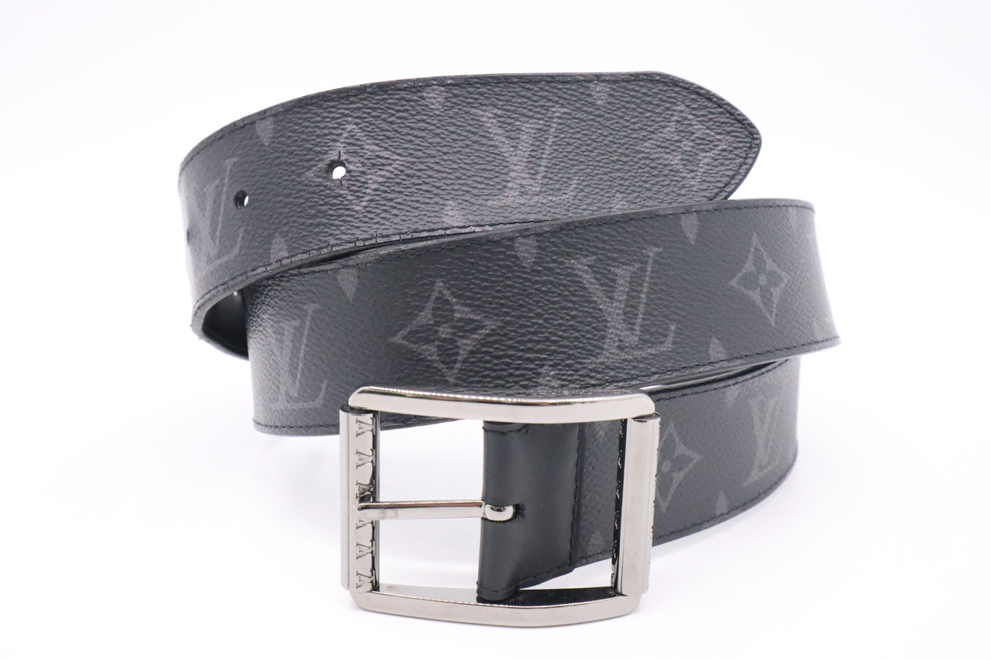 Louis Vuitton Belt Eclipse Monogram Canvas Eclipse Canvas