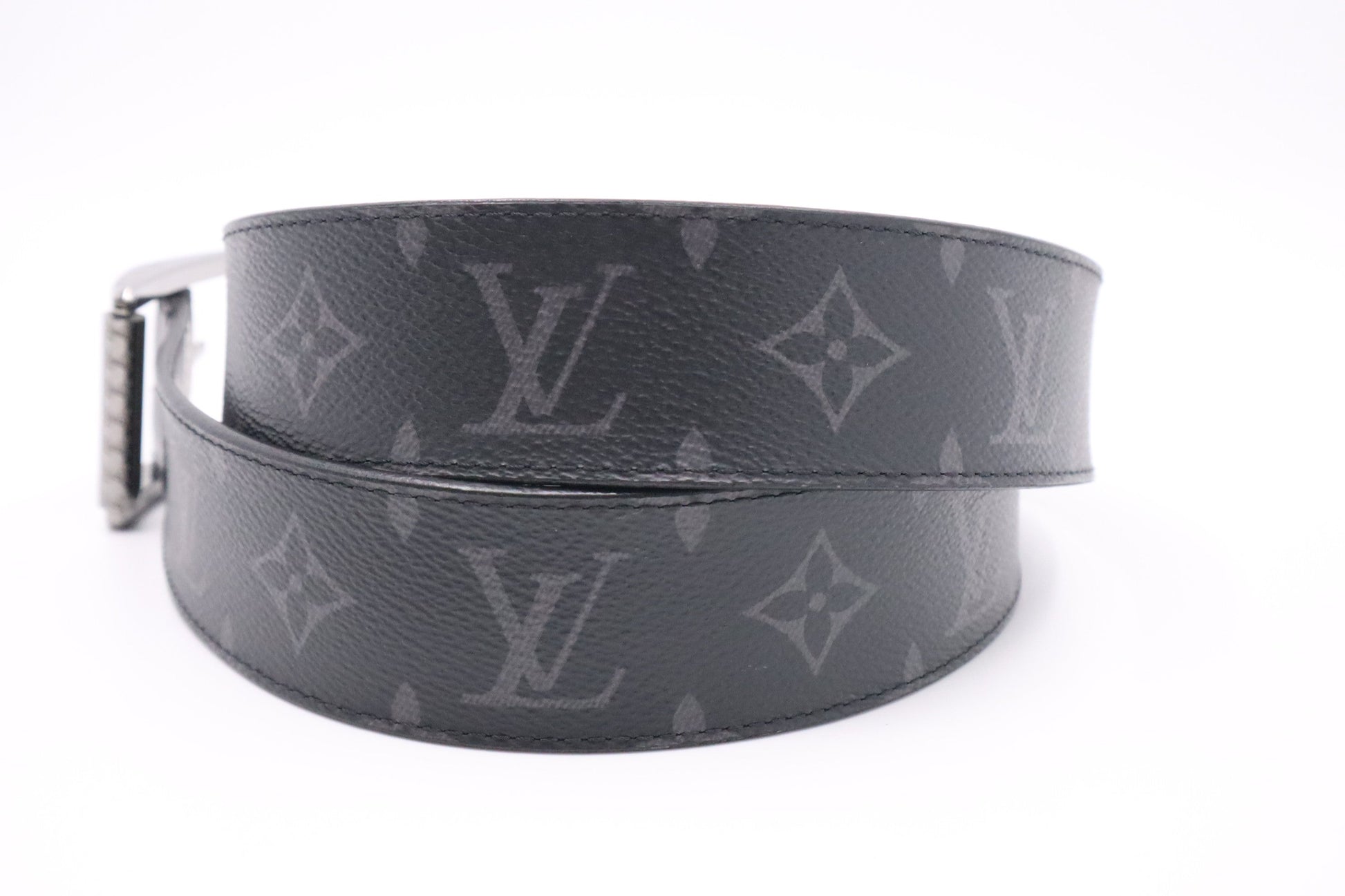 Louis Vuitton Belt Eclipse Monogram Canvas Eclipse Canvas