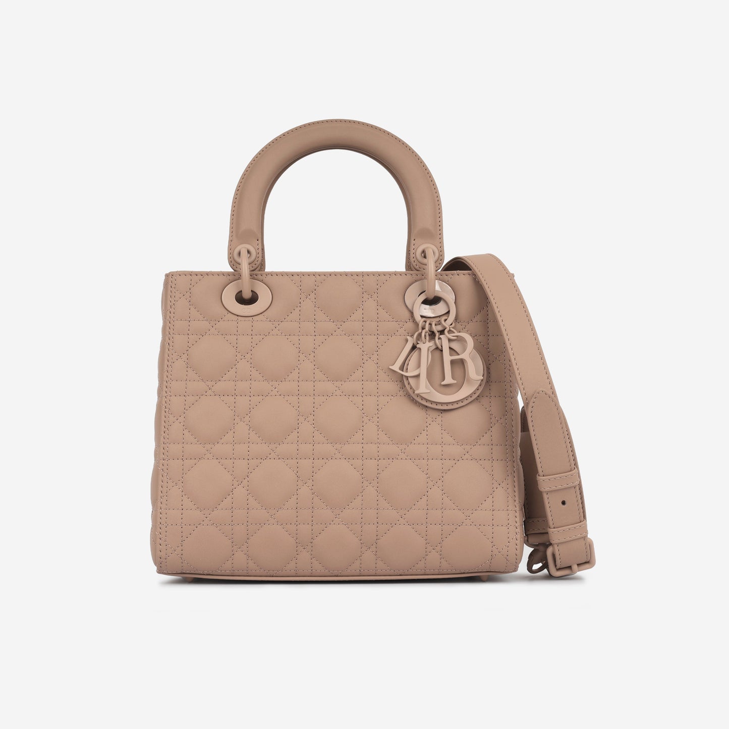 Dior Christian Lady Blush Ultramatte Crossbody Bag Medium