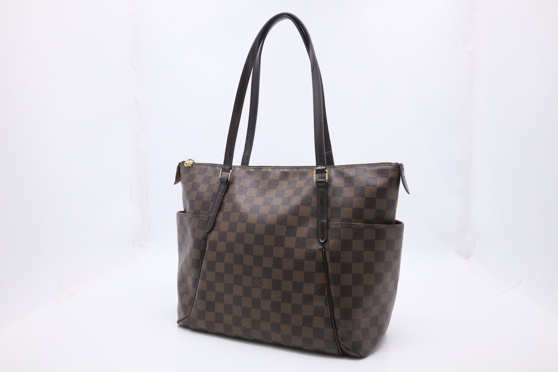 Louis Vuitton Totally Ebene MM GM Canvas Damier Handbag