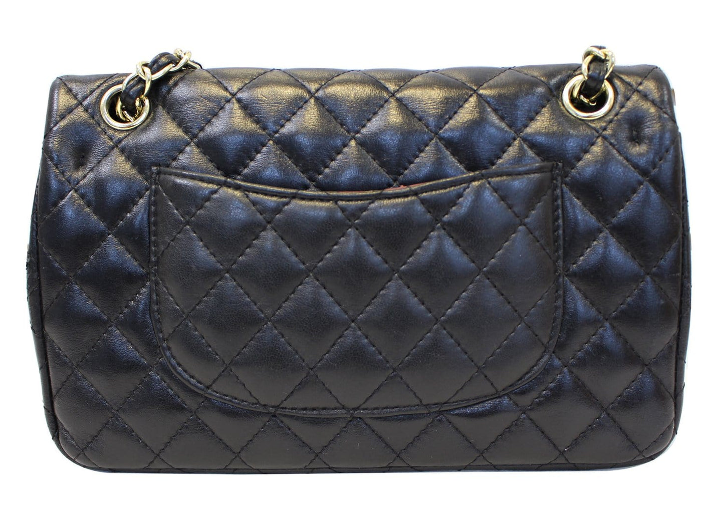 Chanel Double Flap Classic Medium Bag Leather Quilted Shoulder Bag