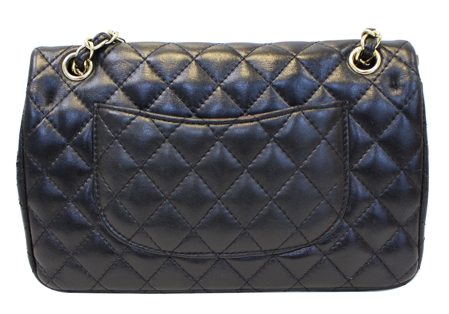 Chanel Double Flap Classic Medium Bag Leather Quilted Shoulder Bag