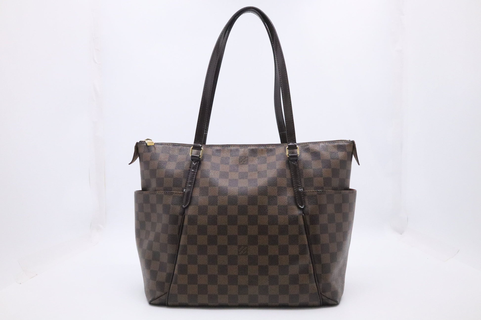 Louis Vuitton Totally Ebene MM GM Canvas Damier Handbag