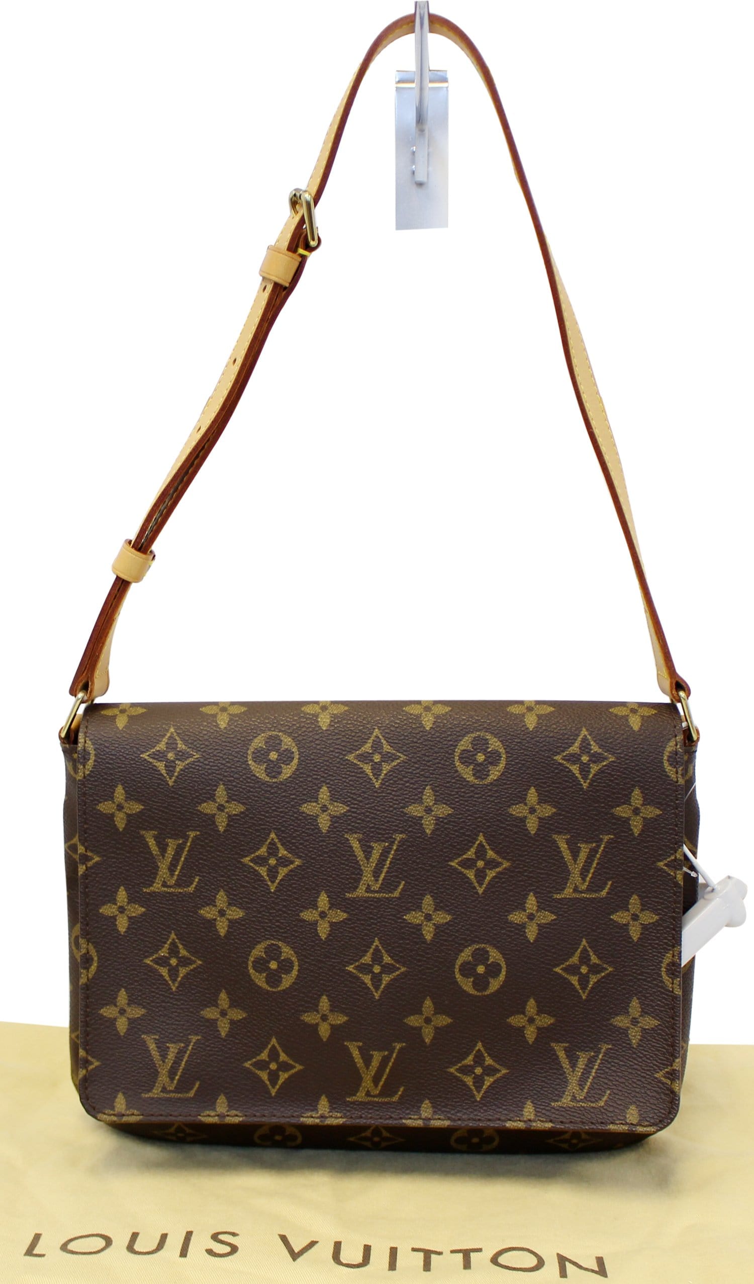 Louis Mtte Tango Shoulder Bag Canvas Monogram