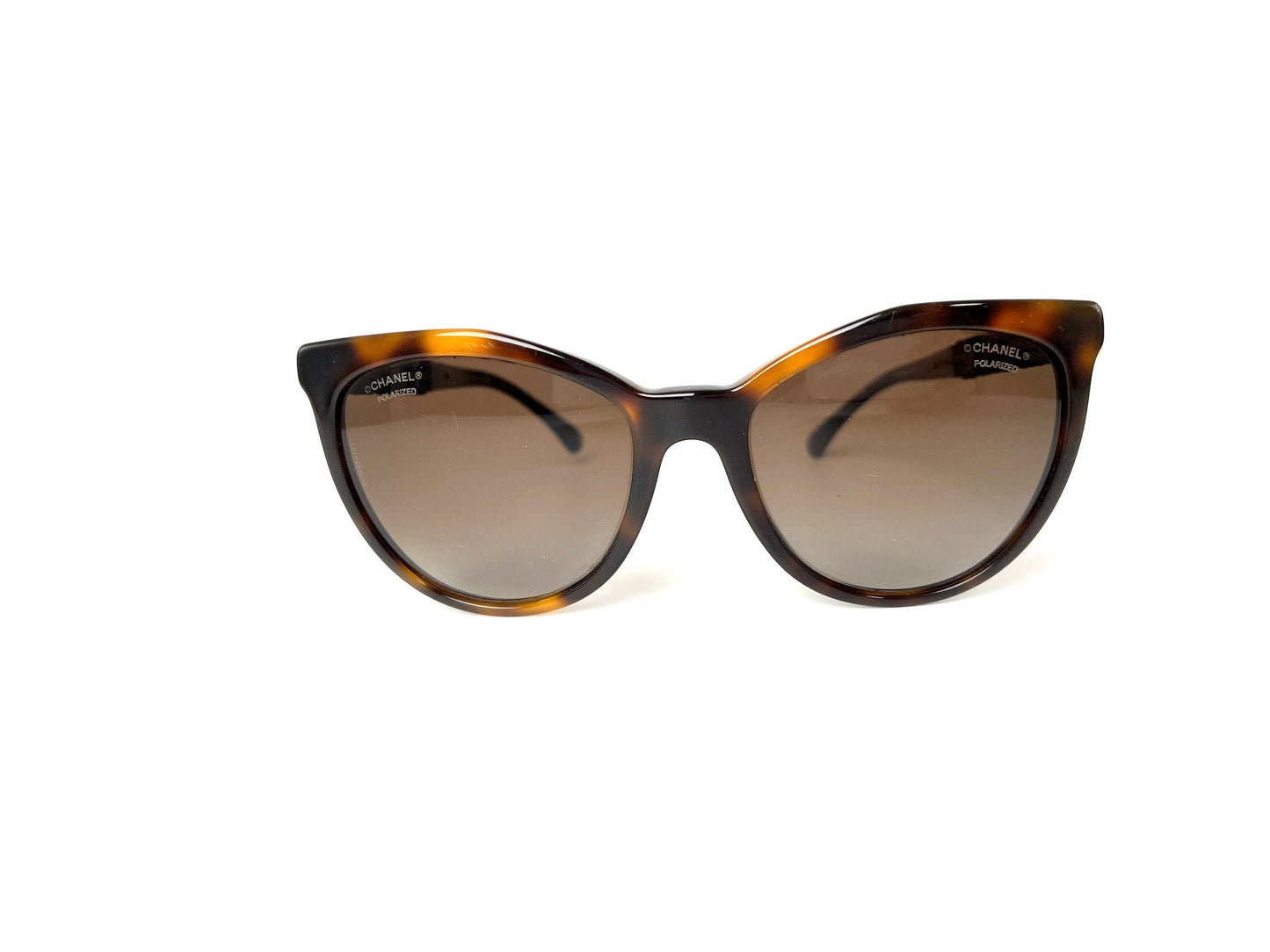 Chanel -B-A Butterfly Bijoux Brown Black Beaded Sunglasses Bag