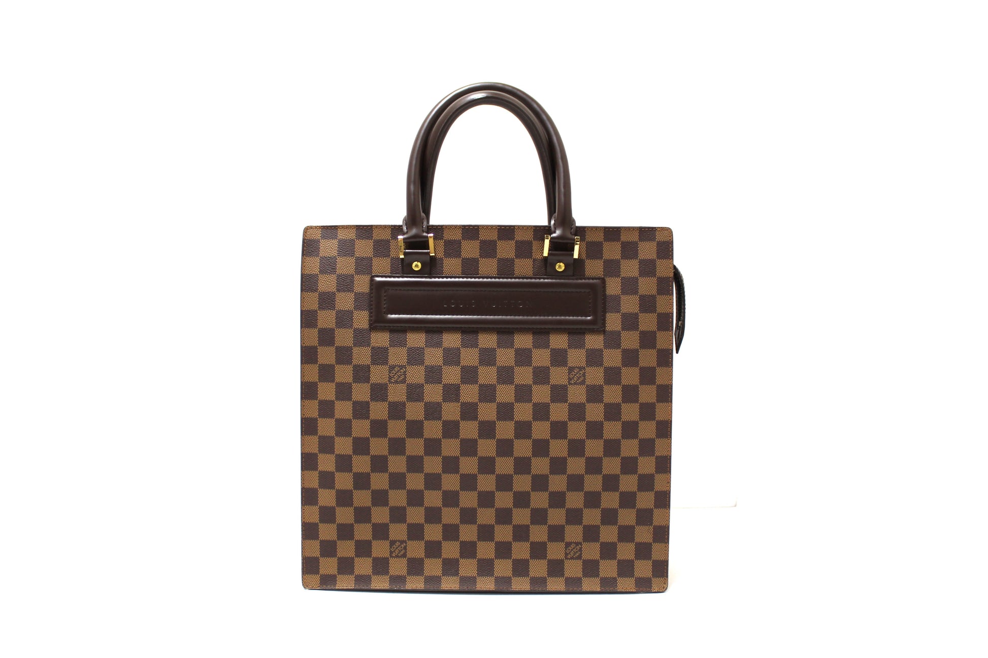 Louis Vuitton Damier Ebene Venice Sac Plat GM Bag