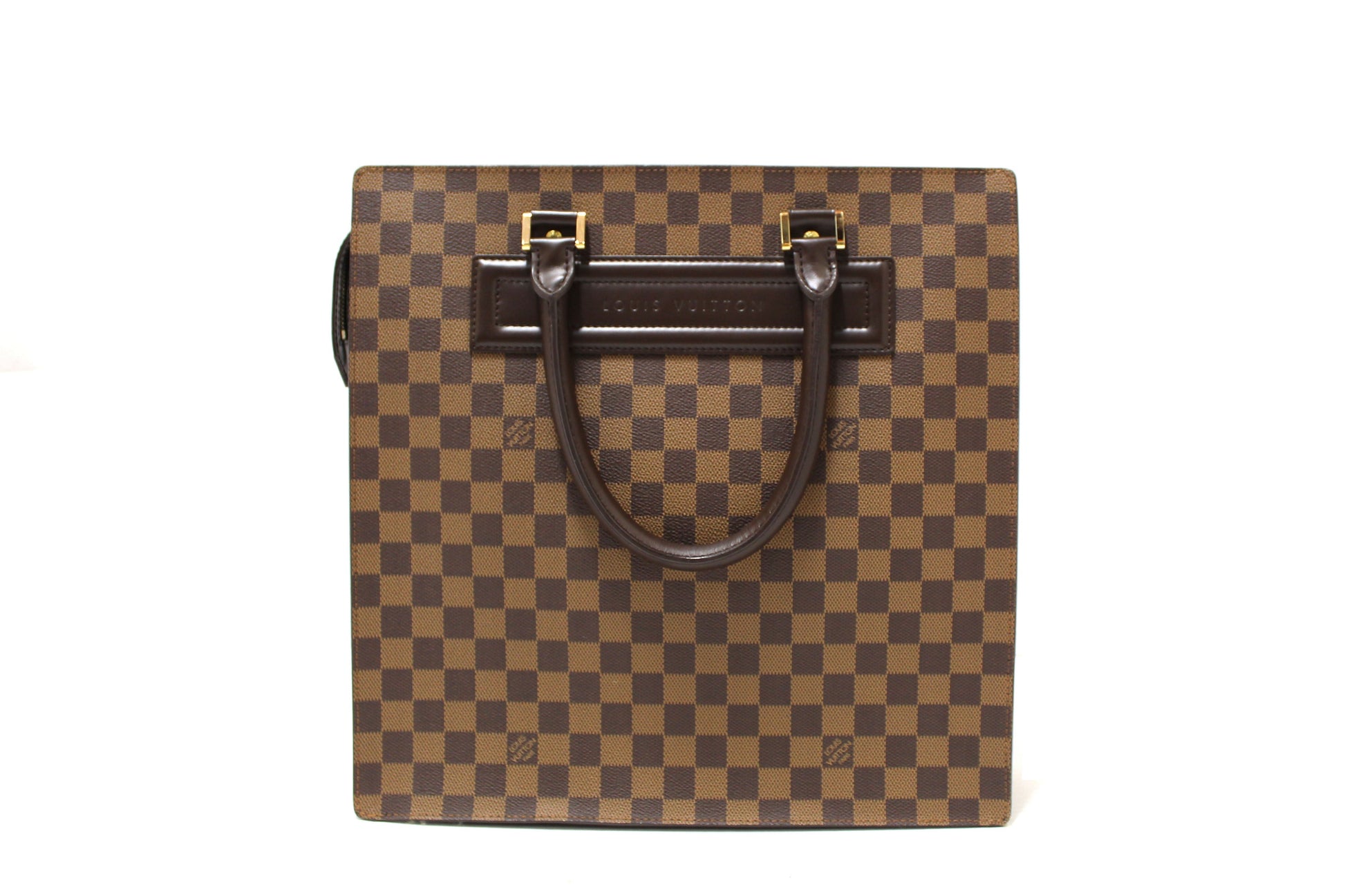 Louis Vuitton Damier Ebene Venice Sac Plat GM Bag