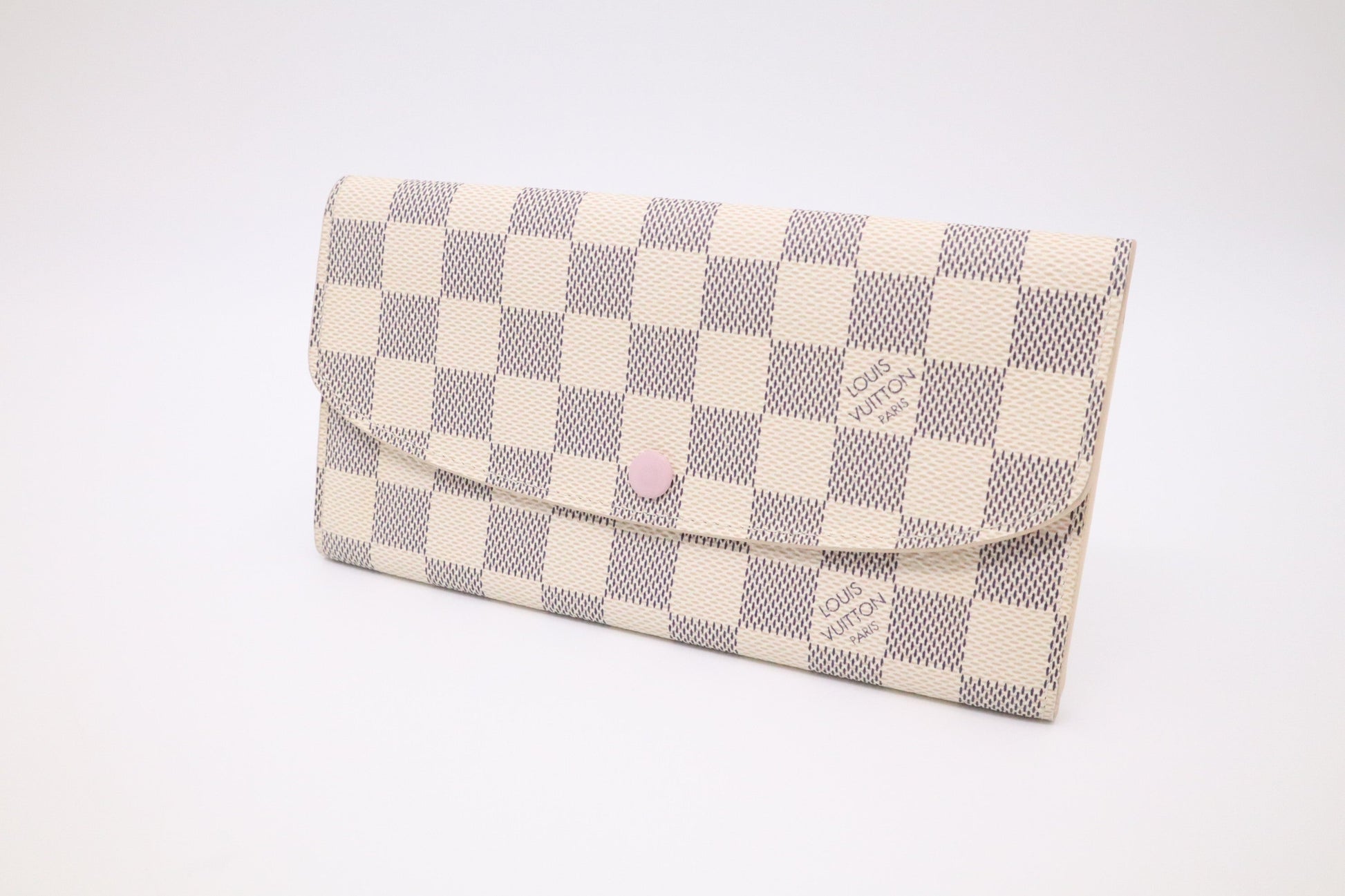 Louis Vuitton Rosalie Azur Canvas Damier Wallet Case