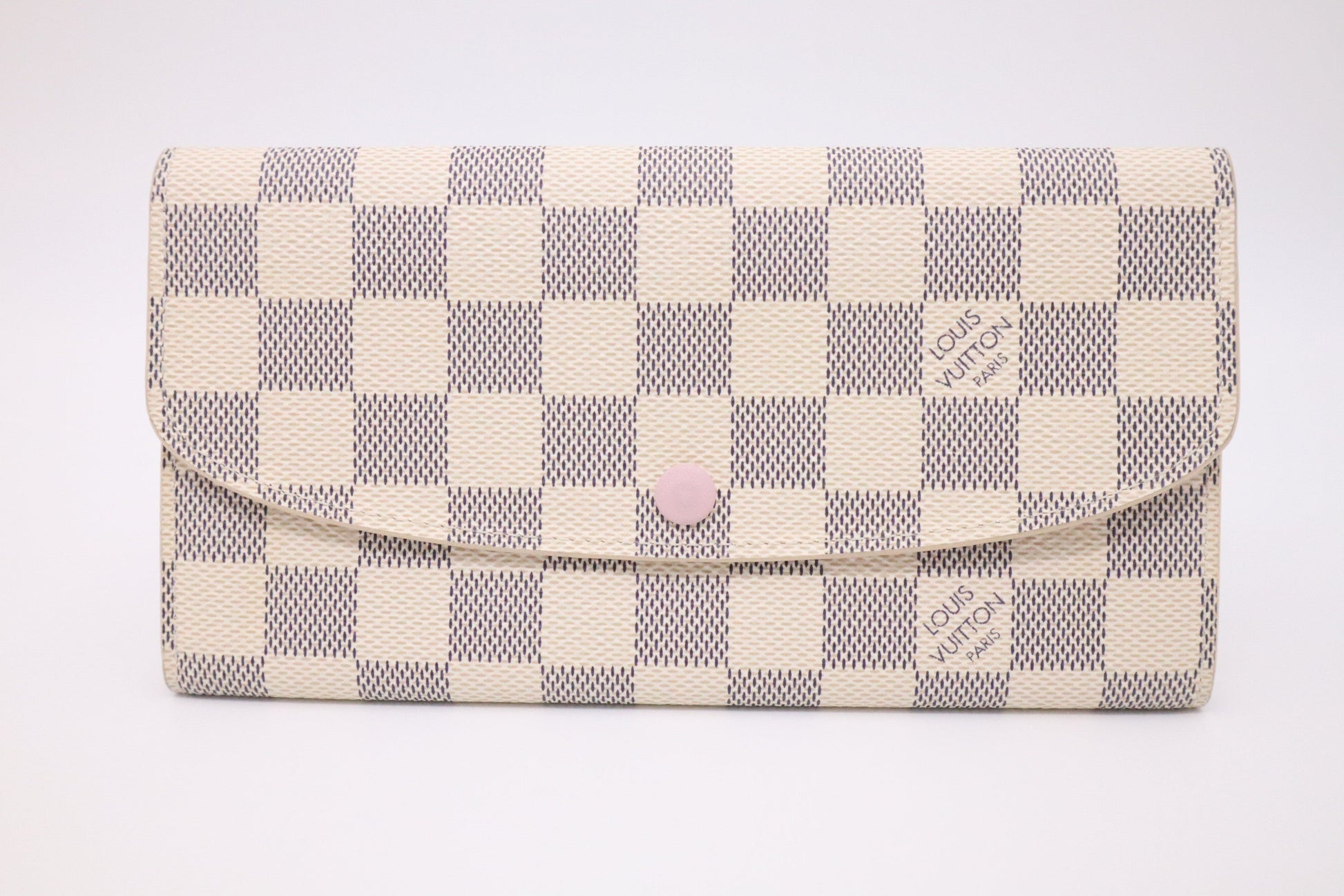 Louis Vuitton Rosalie Azur Canvas Damier Wallet Case