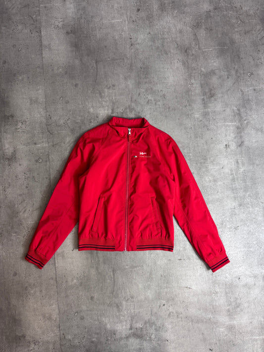 Prada Handbag Luna Rossa Bomber Jacket Nylon Red Small